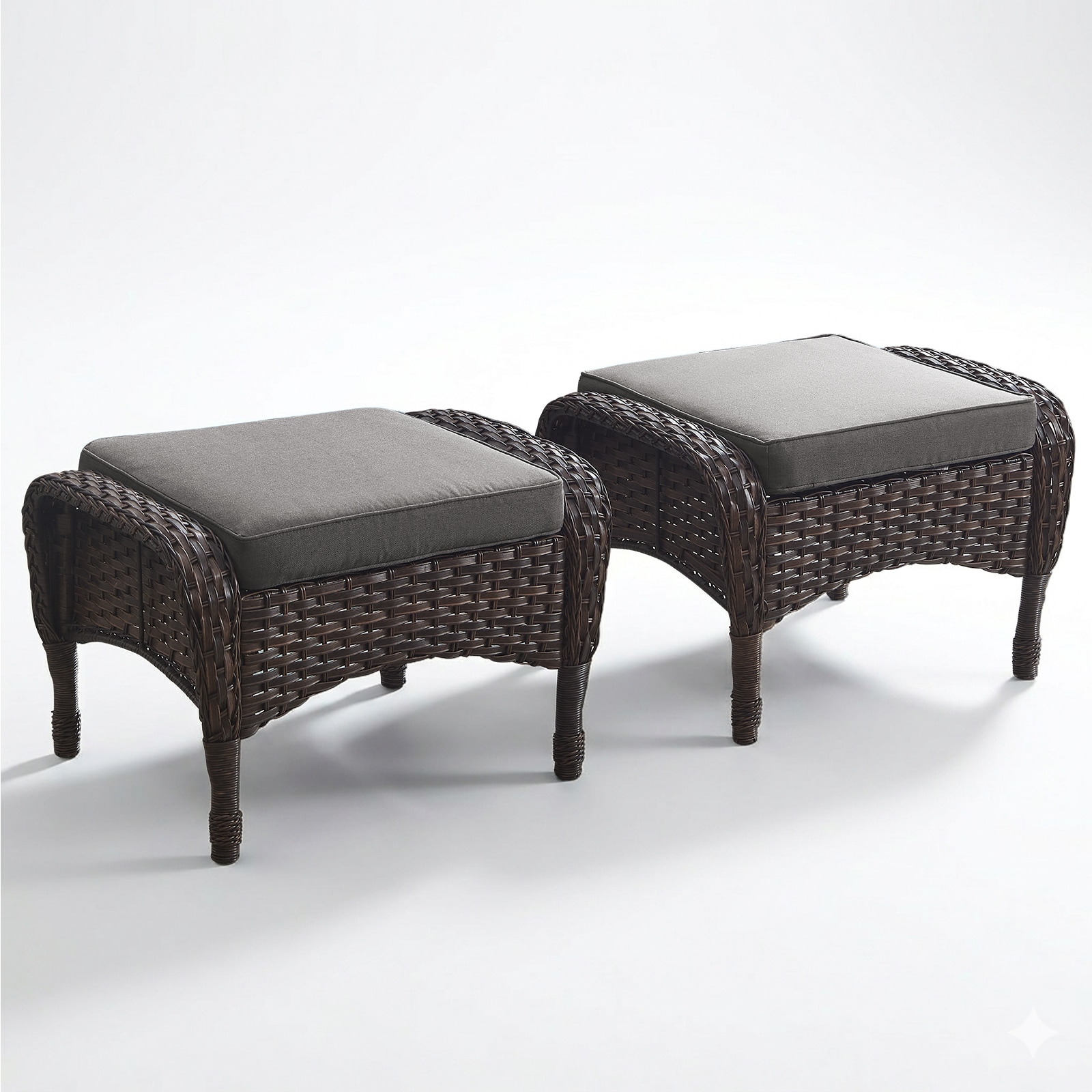 Outdoor Ottomans & Foot Stools Shape Rectangle