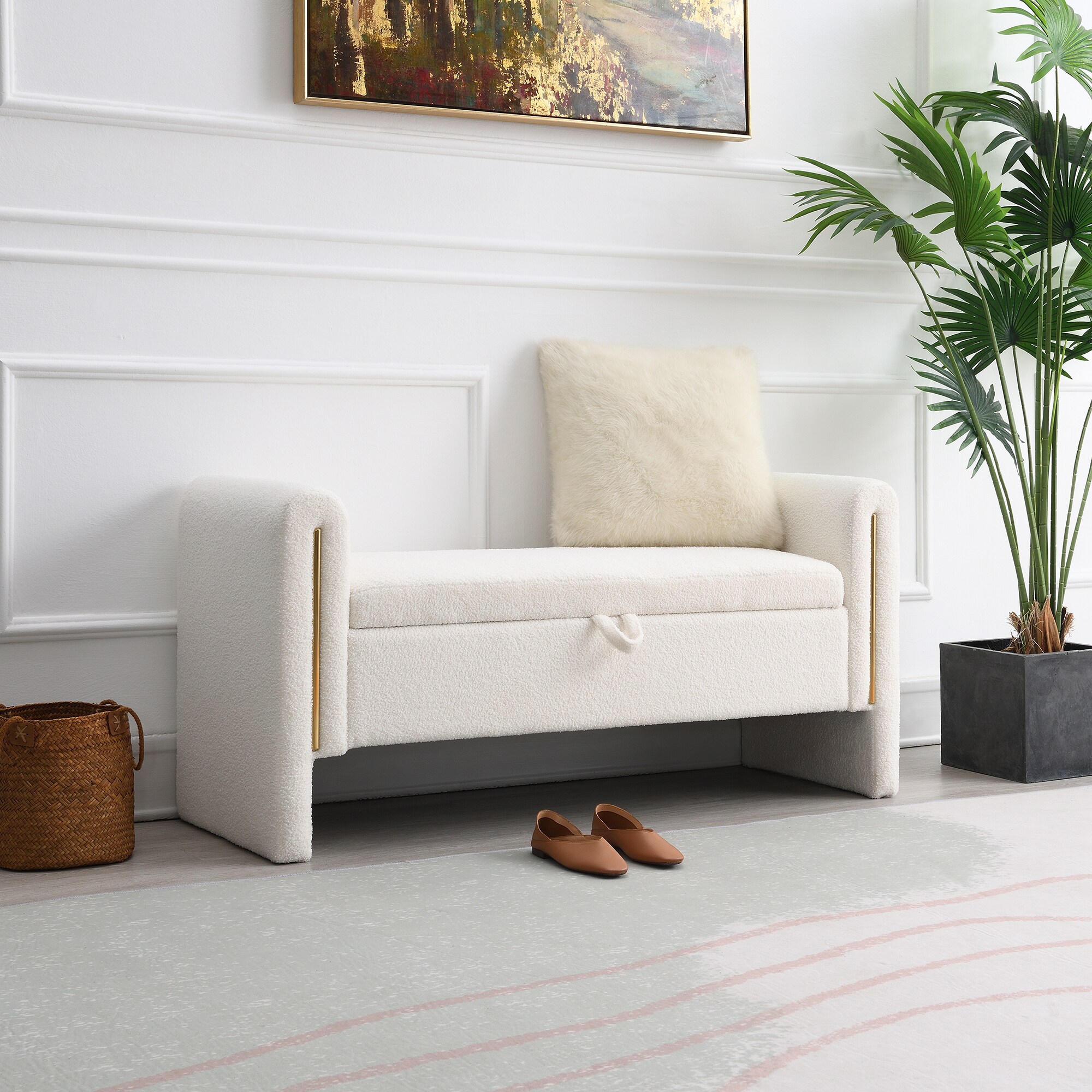 Best Selling Home Decor 320073 Indoor-Ottomans - View #3
