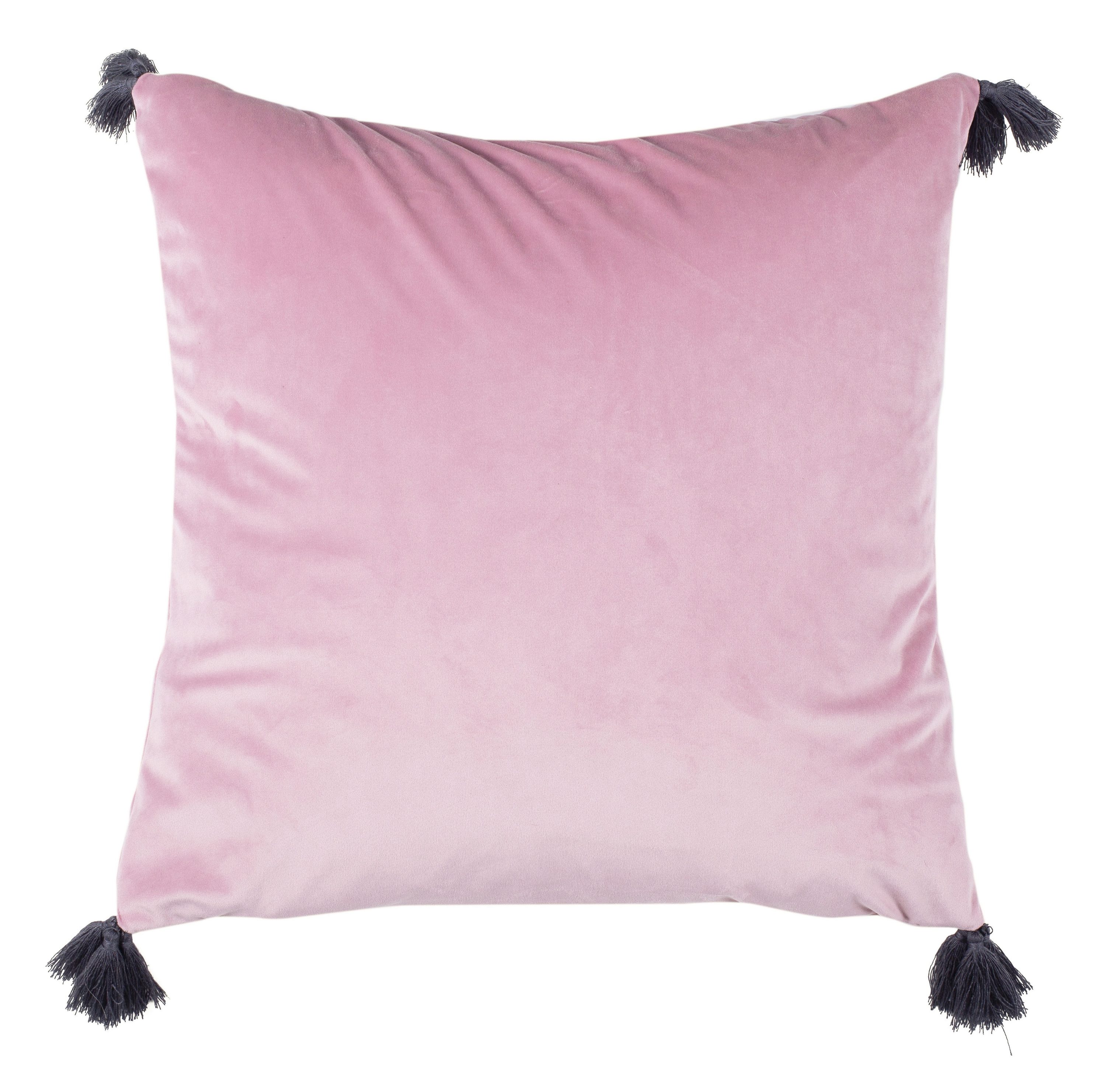 Safavieh PLS7039A-1818 Adelina 18-in x 18-in Pink Square Indoor Decorative Pillow