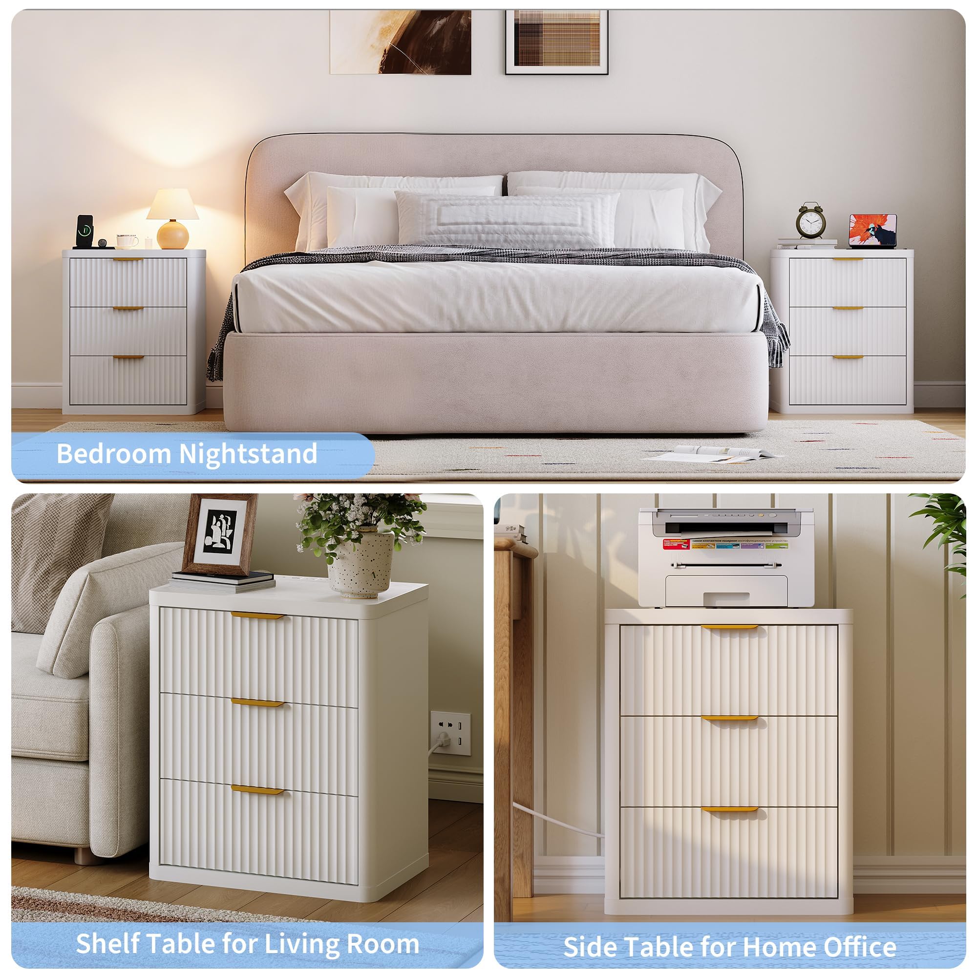 GarveeLife LSLX-PHK-35DL nightstands - View #8