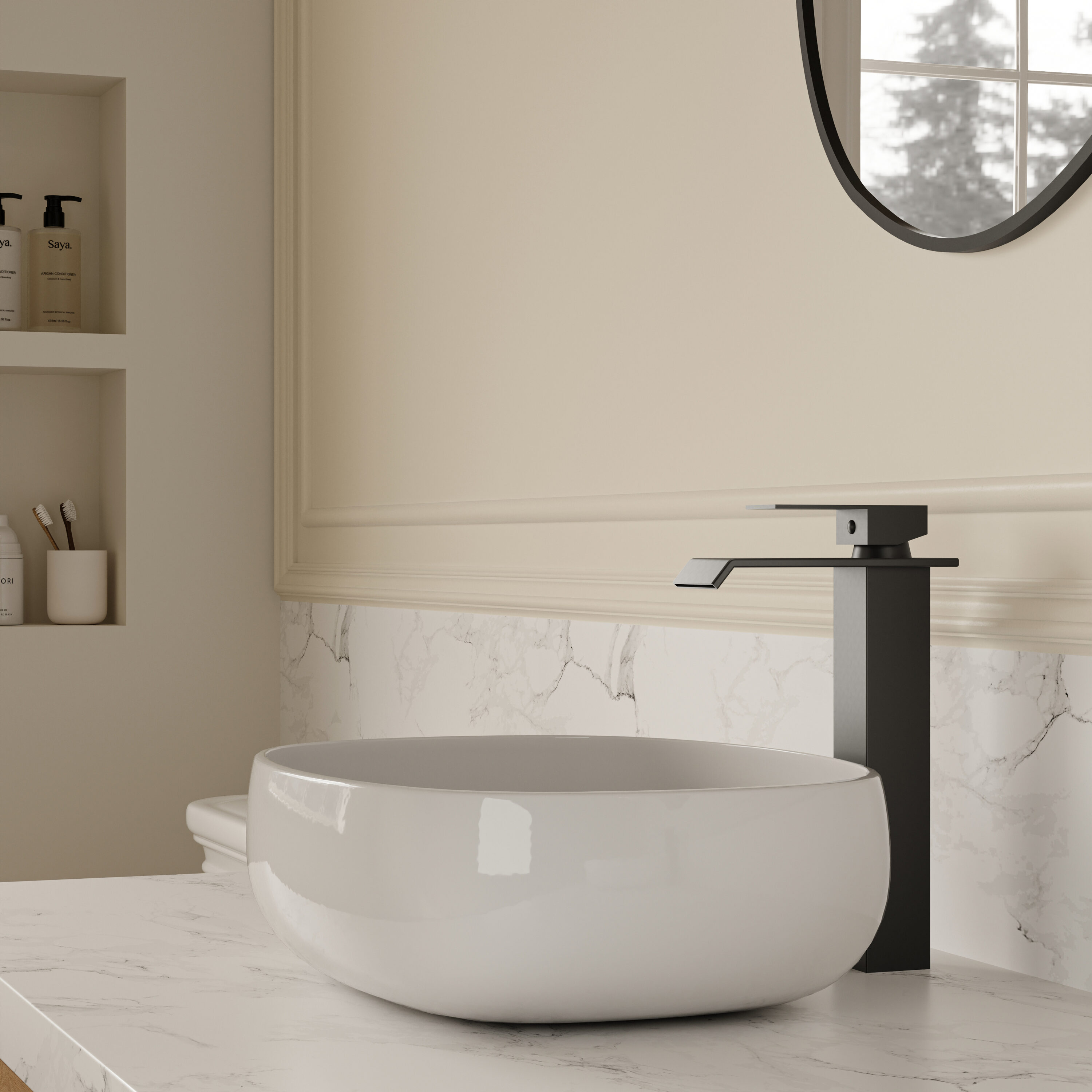 BWE A-96004H-BLACK-M2 Lavatory-Faucets - View #2