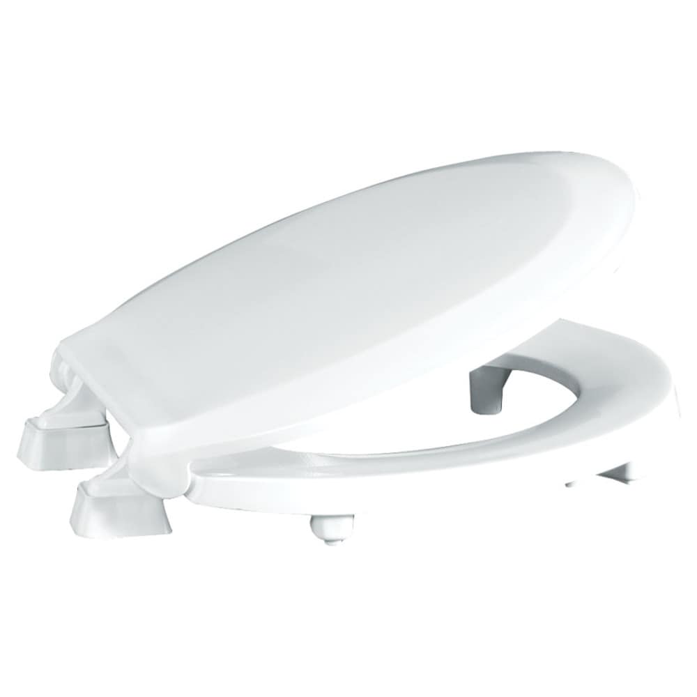 Centoco HL440STS-001 Plastic White Round Toilet Seat