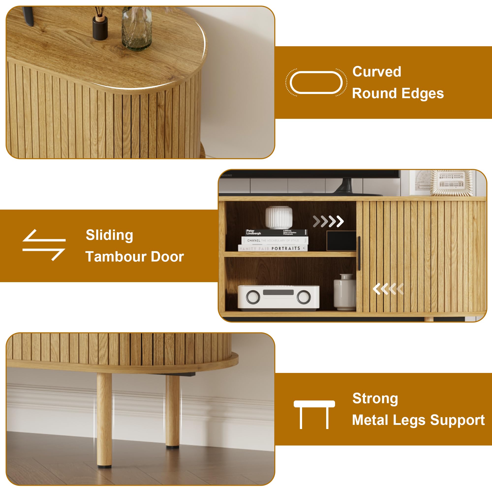 Qeetex SUN-PHK-33J6WKF3 Tv-Stands - View #4