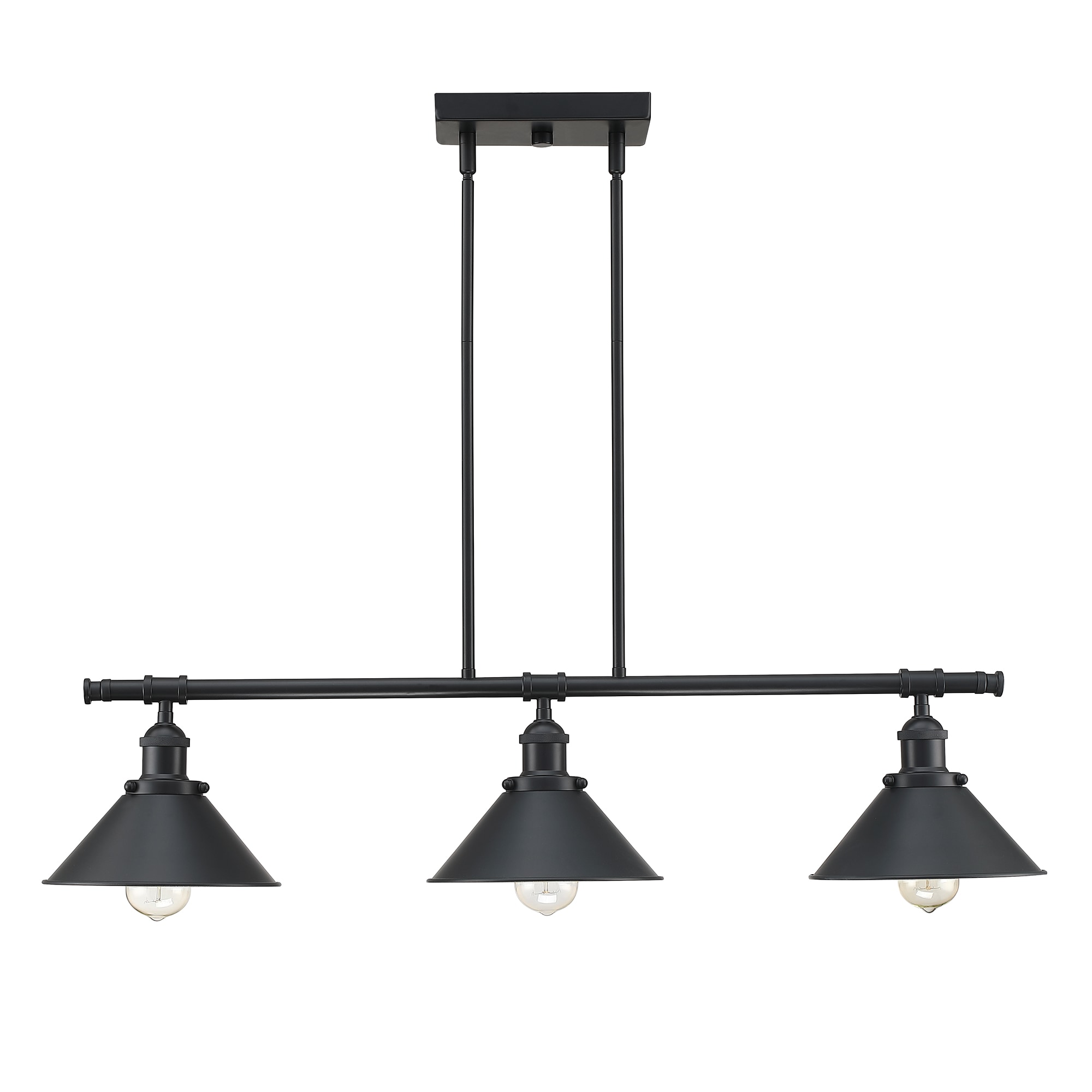 FAYMART LIGHTING FL78173-BK Pendant-Lights - View #4