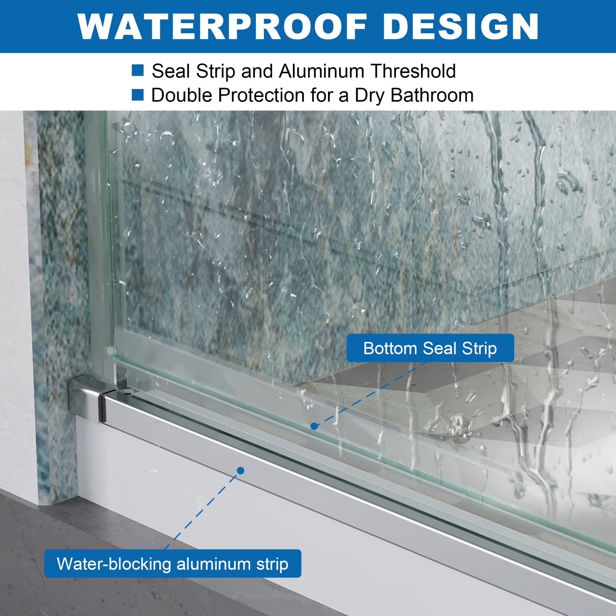 WELLFOR FLEX-30-12CH Shower-Doors - View #8