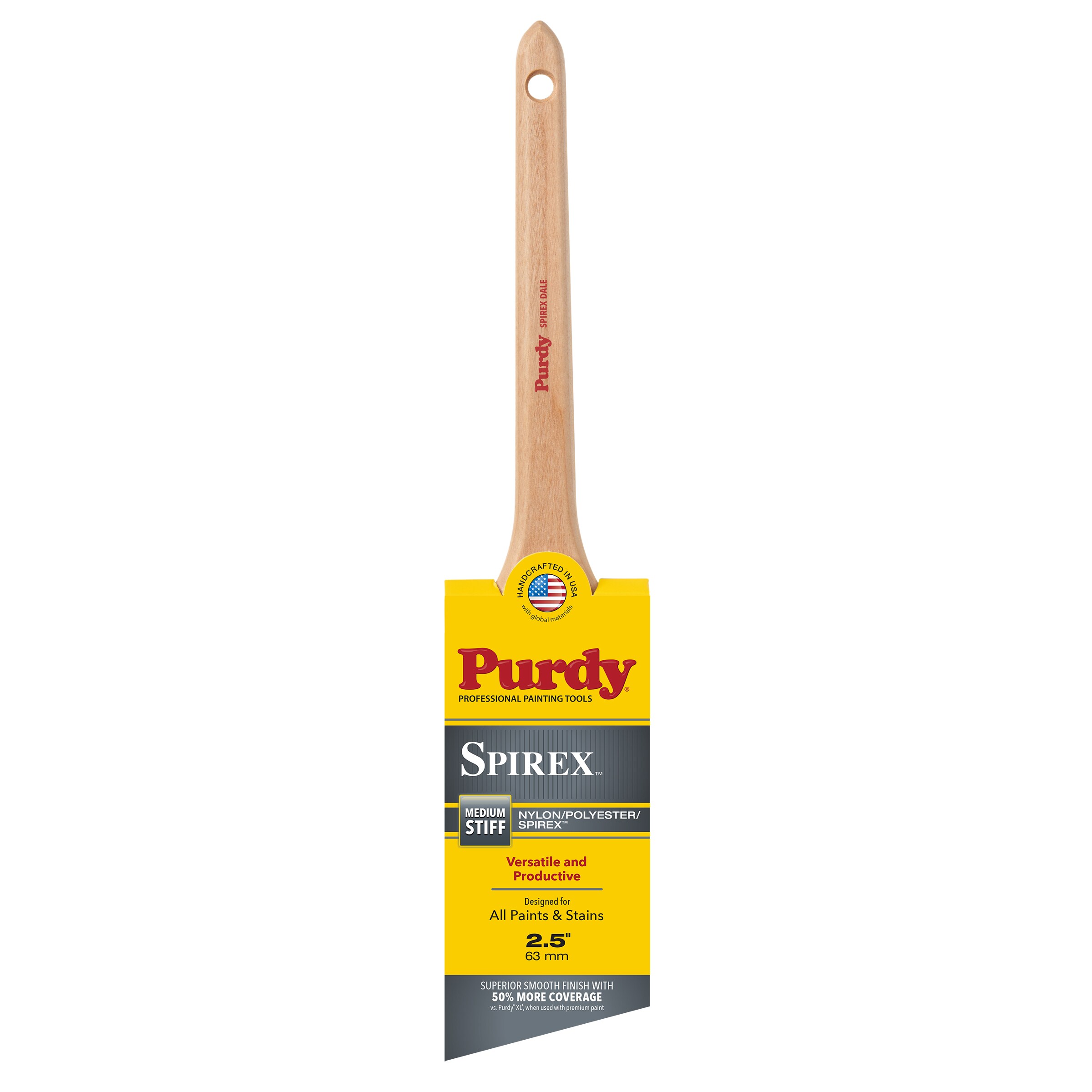 Purdy Spirex 2-1/2-in Reusable Angle Wall Trim Brush