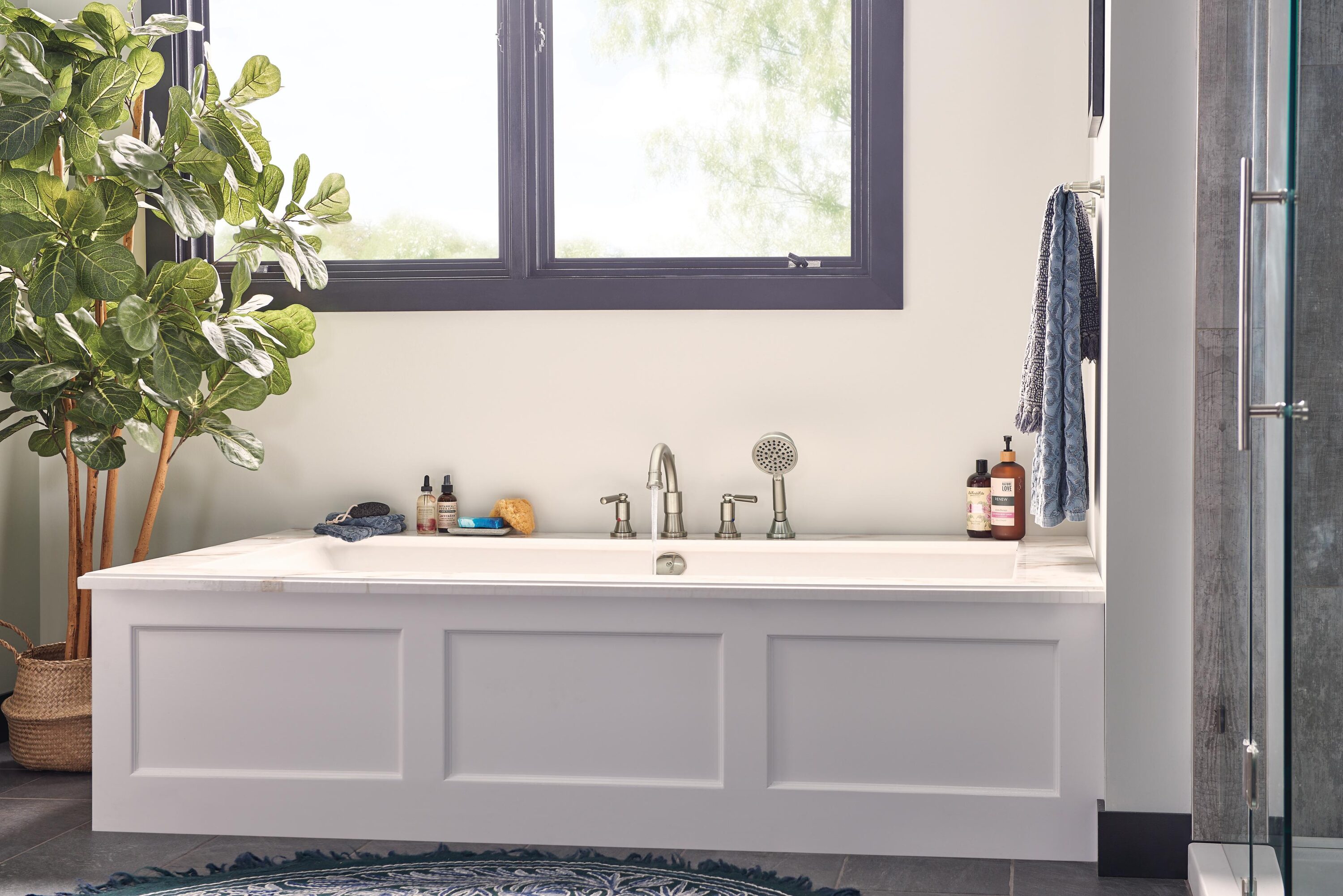 Peerless PTT4523-BN Roman-Tub-Faucets - View #2