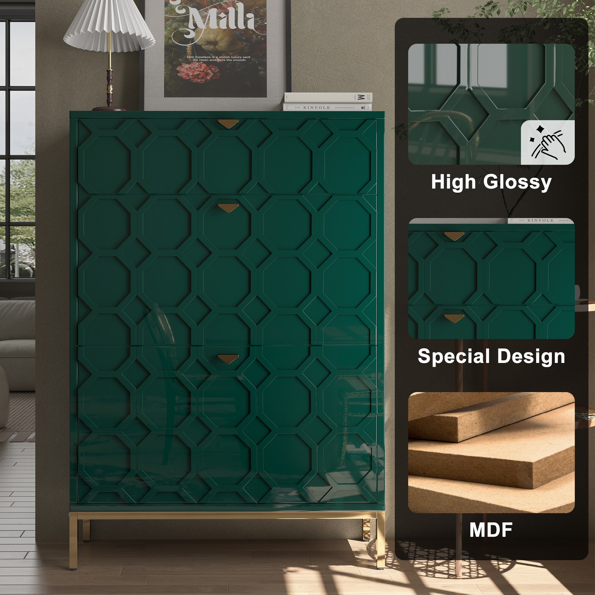 Clihome CL-JH-XG2-GR-N Shoe-Racks - View #12