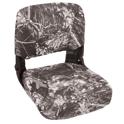 Tempress All Weather High Back Camo Boat Seat Mossy Oak Break Up Vinyl In The Rv Accessories Department At Com - Camo Boat Seat Covers