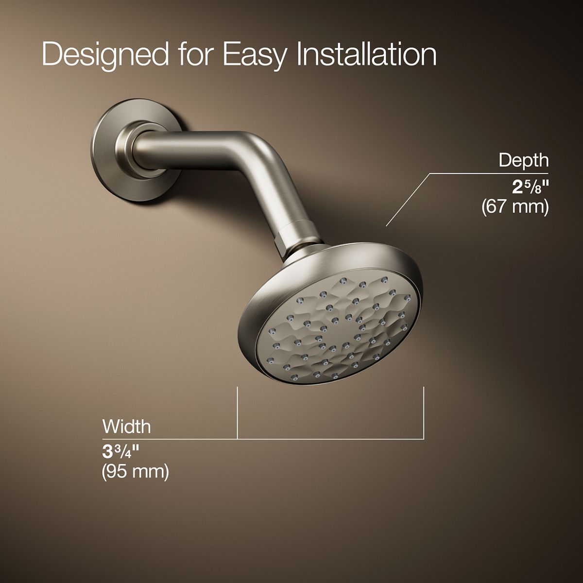 KOHLER 72423-BN Fixed-Showerhead - View #3