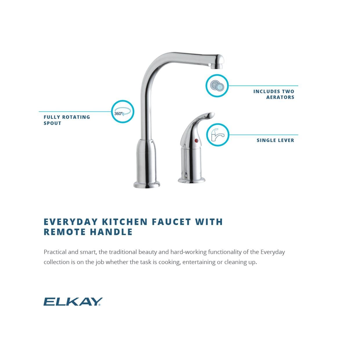 Elkay LK3000CR Kitchen-Faucets - View #3