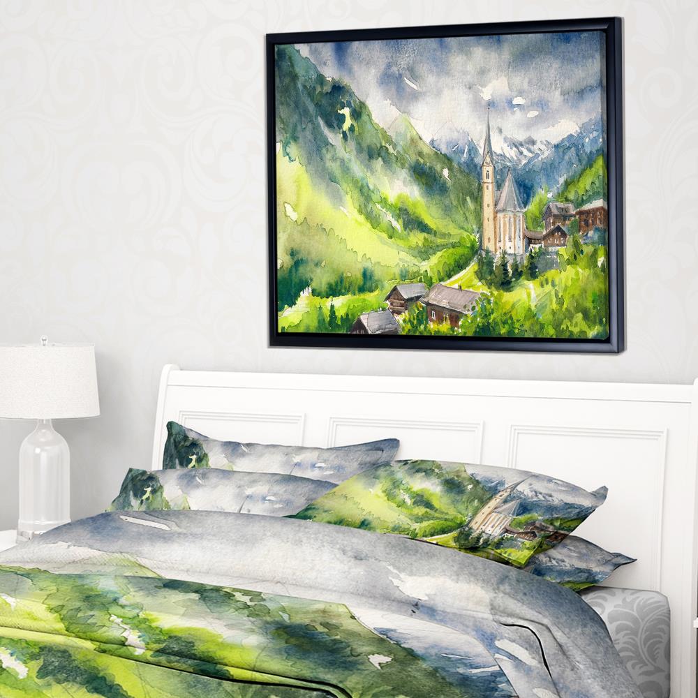 Designart FL8585-22-14-FLB Wall-Art - View #3
