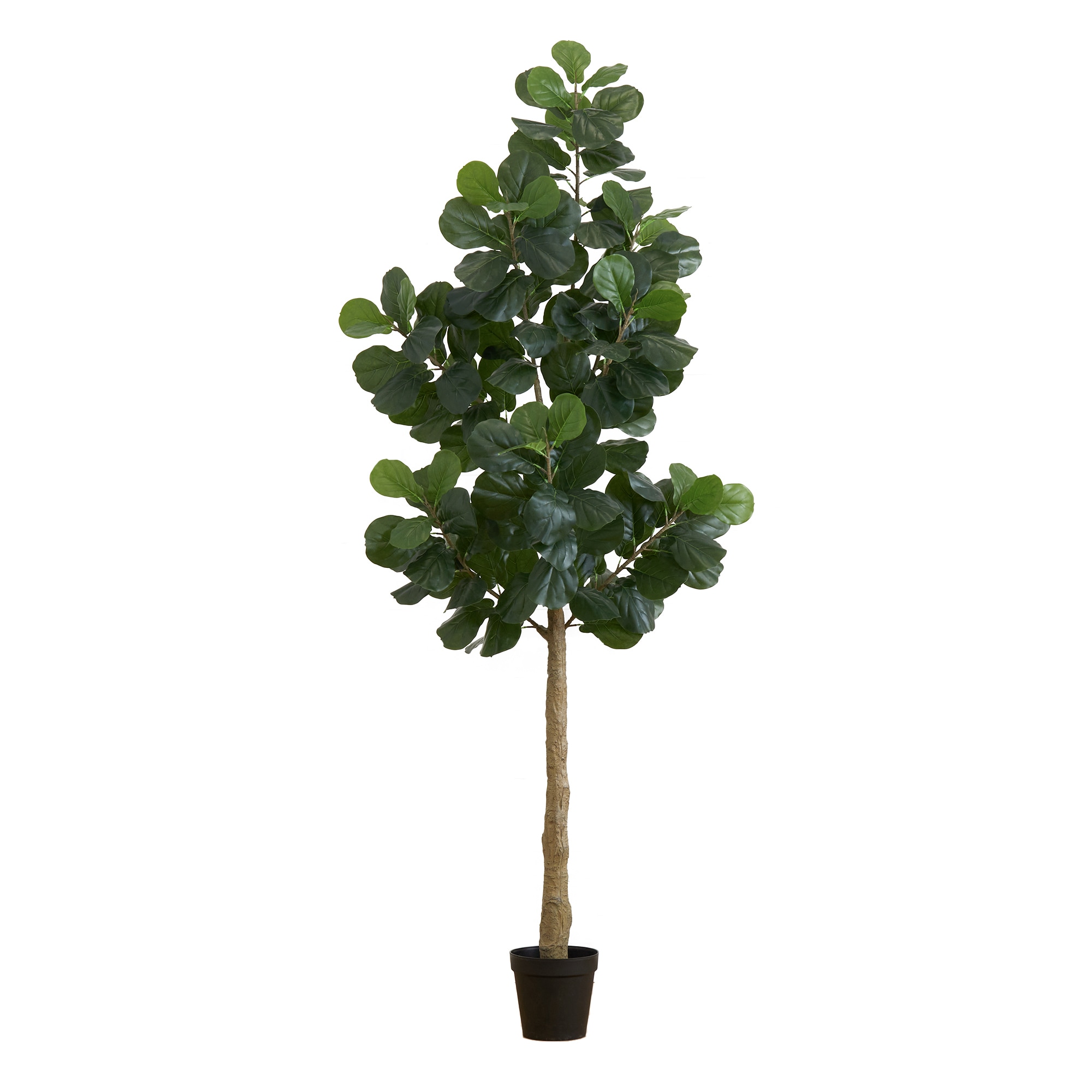 Nearly Natural T4412 108-Inches Pink Indoor Floor Fiddle Leaf Artificial tree