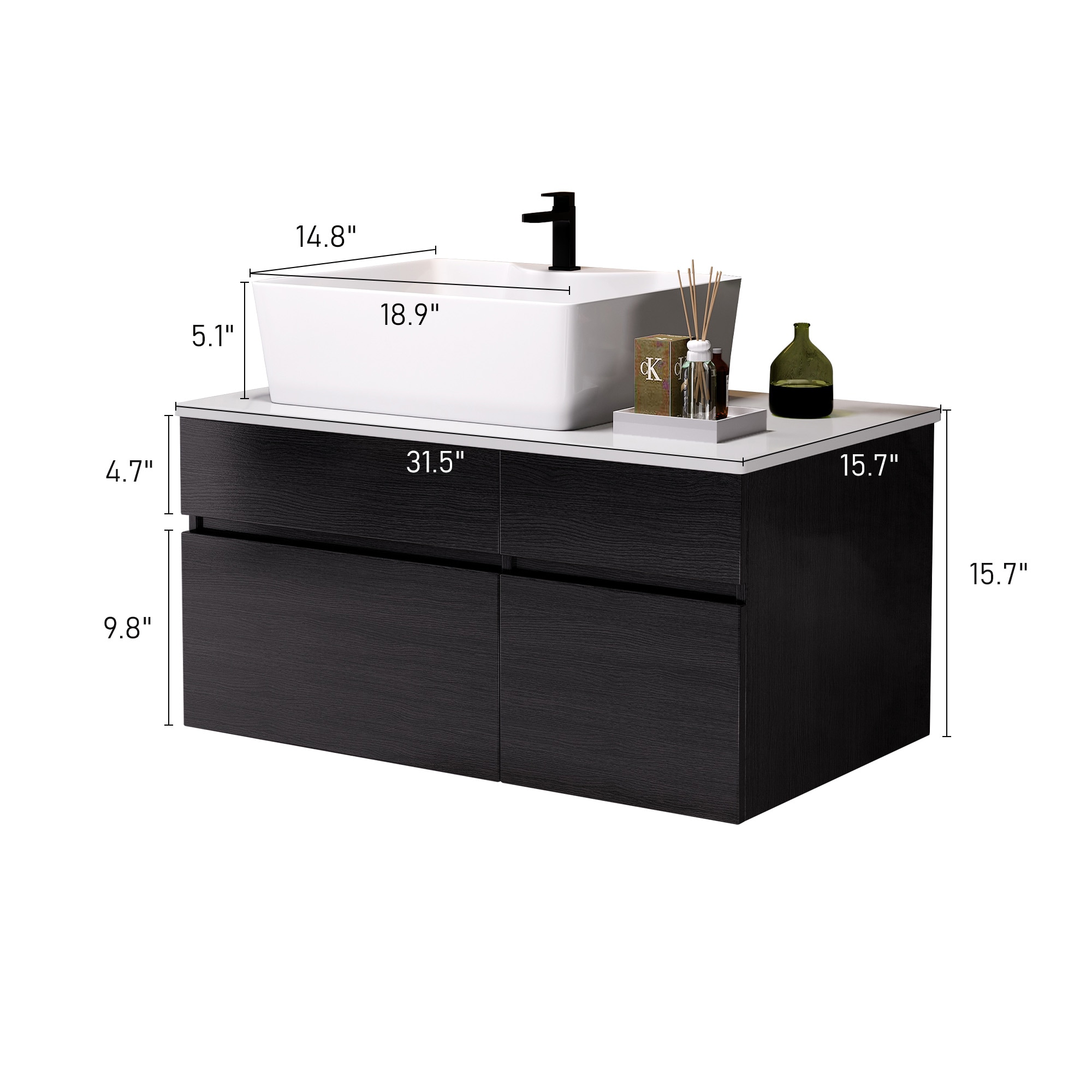 Wooakway FXLS0604-602Z62 Bath-Vanity-Combo - View #5