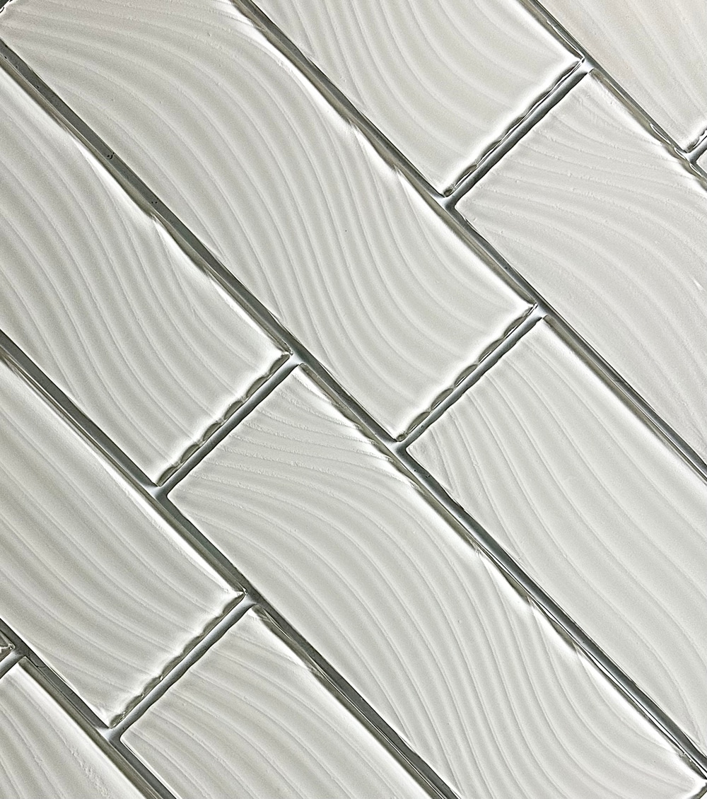 Bedrosians Marin Cliff (Taupe) 4-in x 4-in Glossy Ceramic Subway Wall Tile (5.49-sq. ft/ Carton)