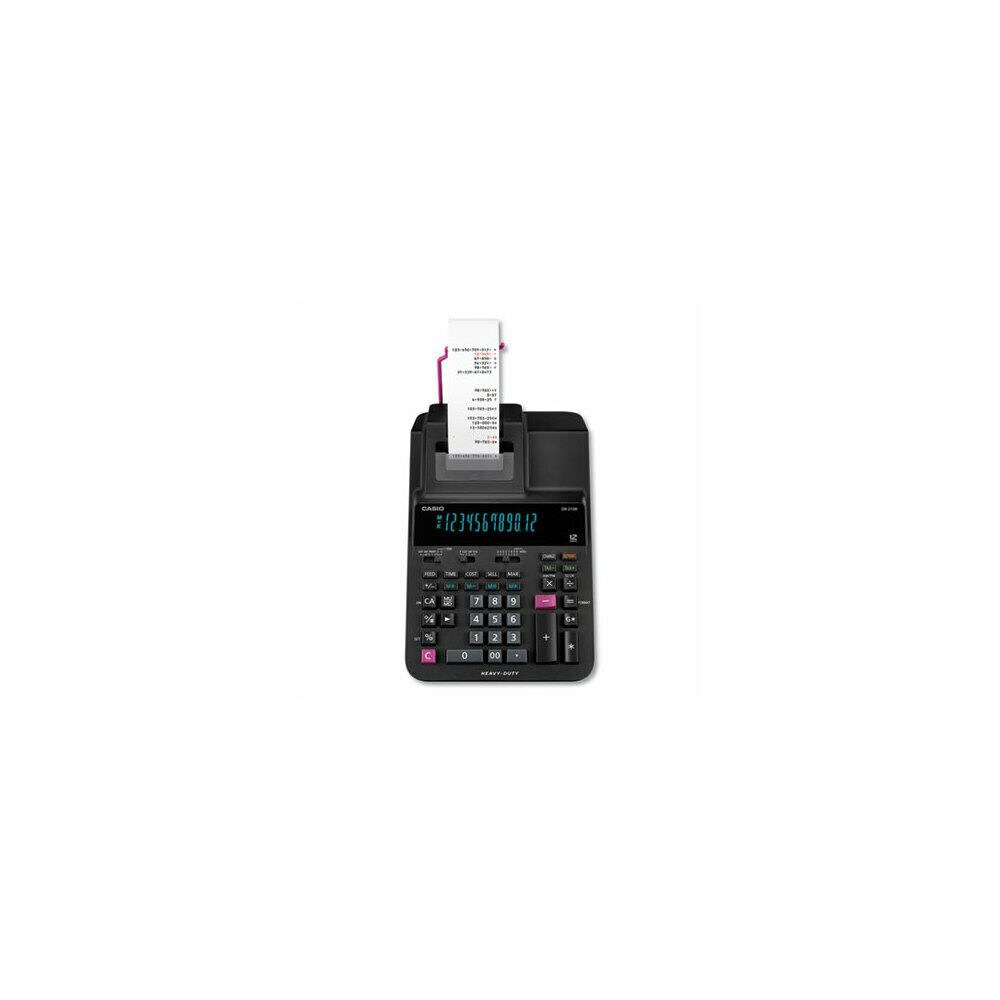Casio SSN42775  DR210RBK Printing Calculator, Black