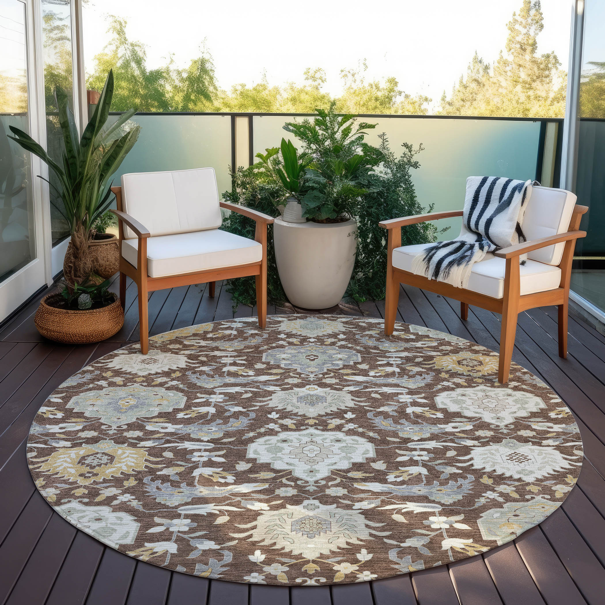 Addison Rugs ACN1026BR8RO rugs - View #7