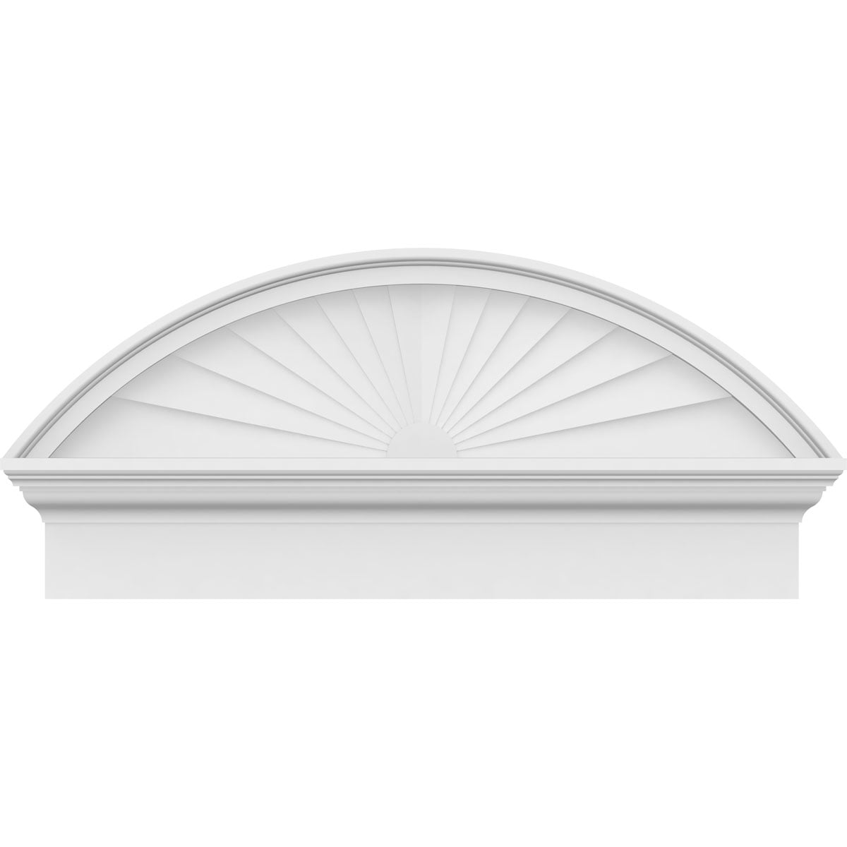 Ekena Millwork PEDPC032X150SEG01 Exterior-Window-Trim - View #3