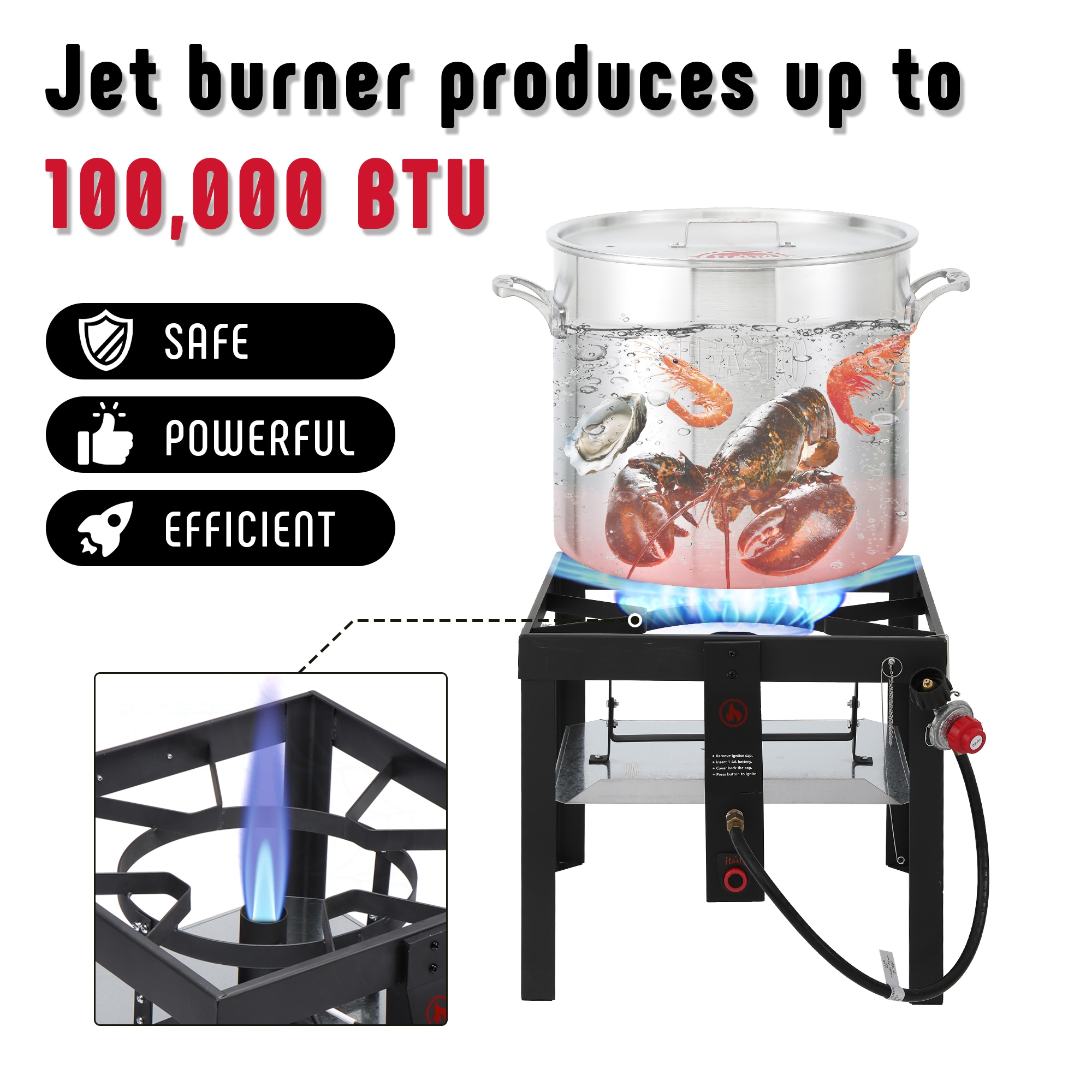 Feasto 11401 Outdoor-Burners-Stoves - View #5