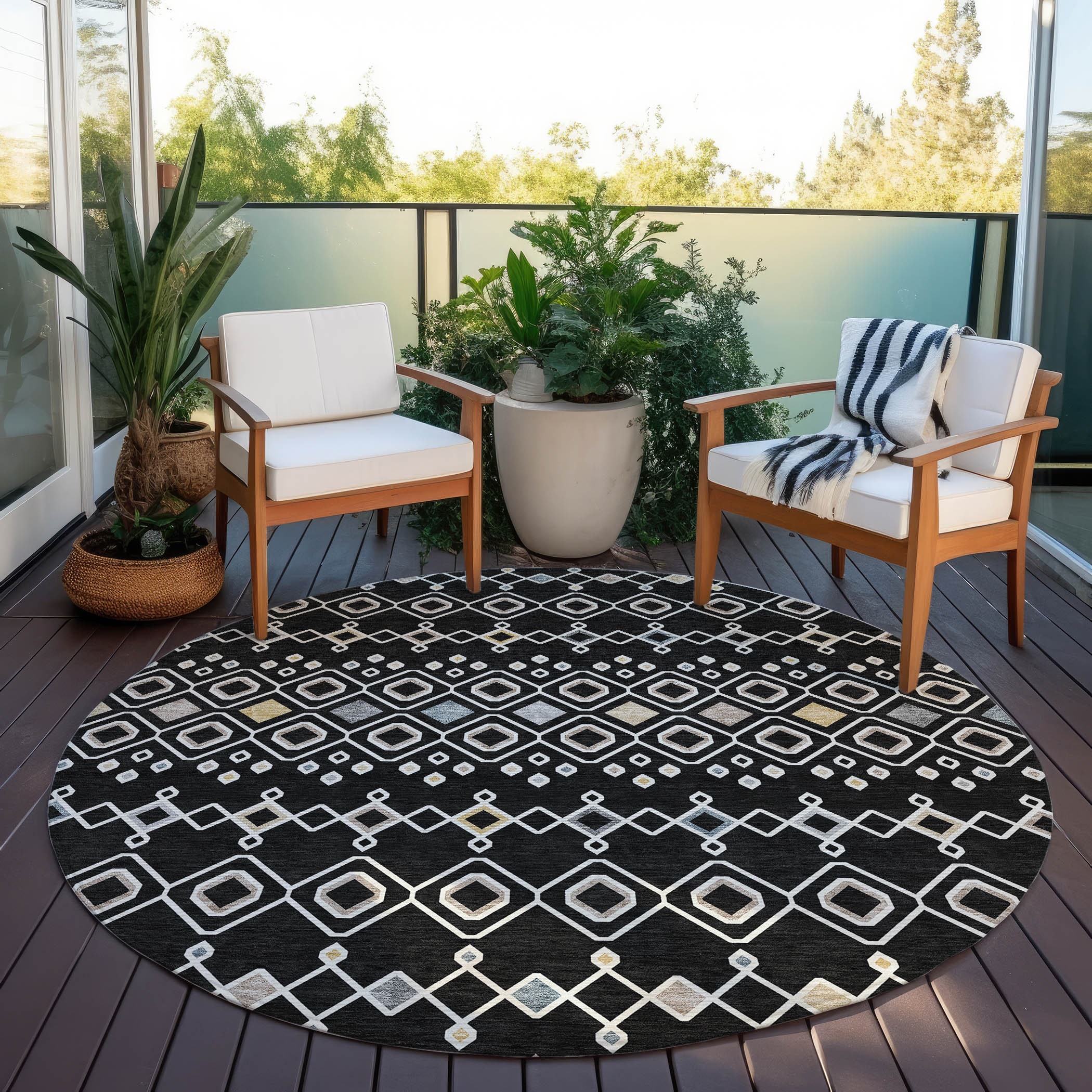 Addison Rugs ACN938BK8RO rugs - View #7