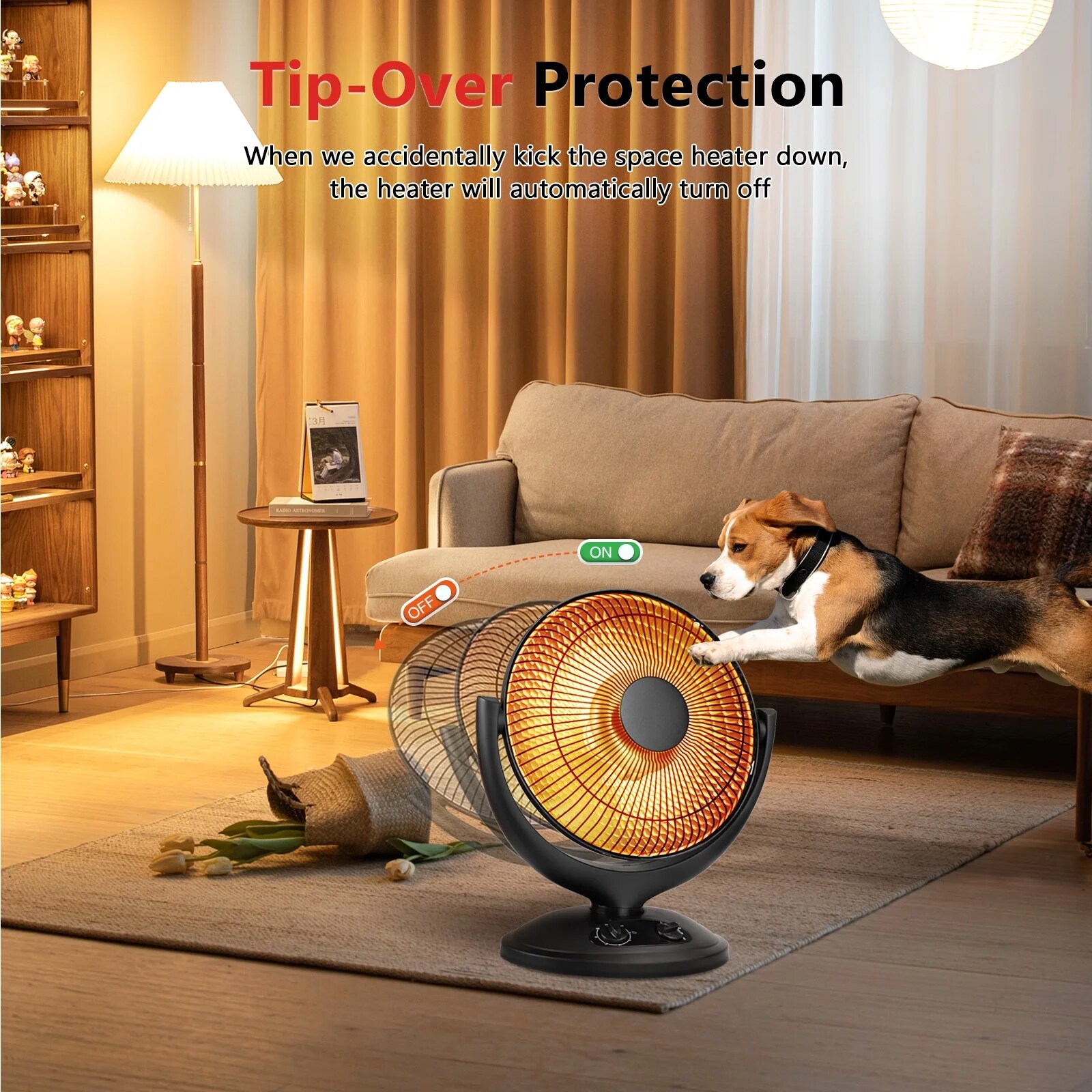 COWSAR LSRW-R53-15HB Portable-Electric-Heat - View #5