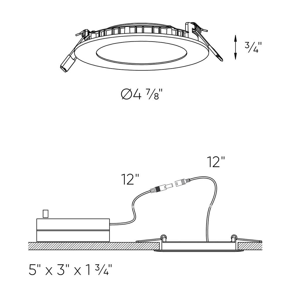 DALS Lighting SM-PNL4WH Led-Retrofit-Downlight - View #2