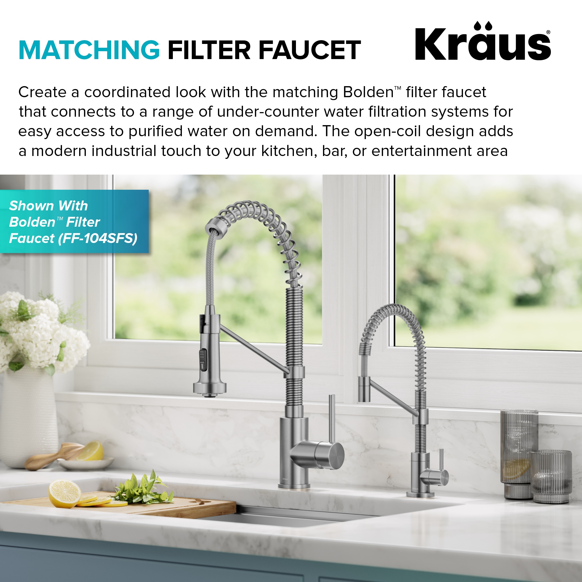 Kraus KPF-1610SFS Kitchen-Faucets - View #13