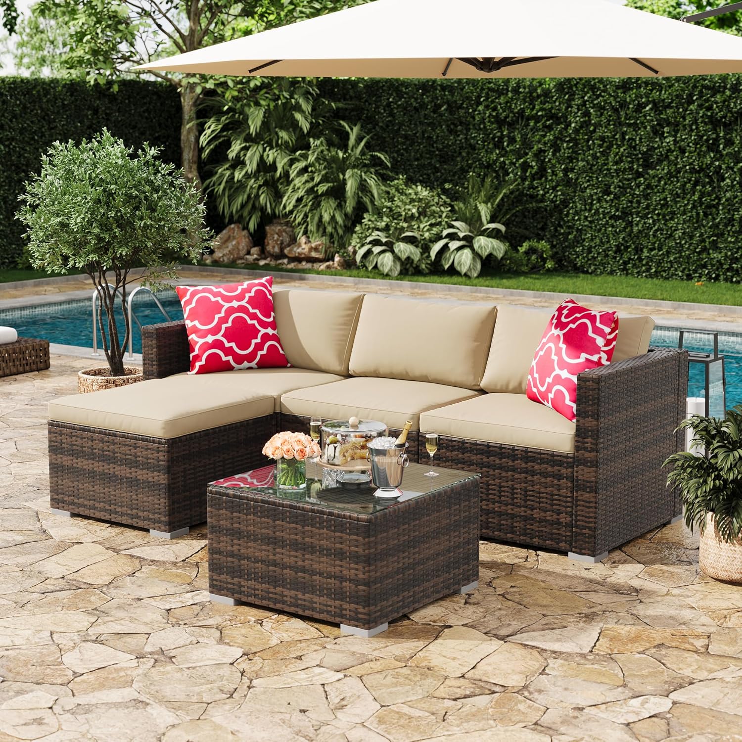 Garvee LAHWCZT2603100051 Patio-Dining-Sets - View #7