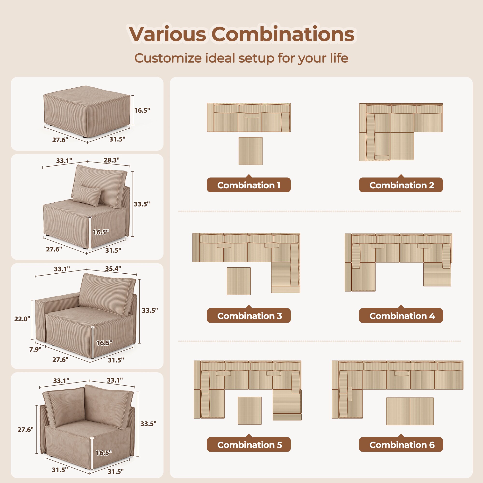 ALTRIGUS 6L-GIGI800-61-AL Sofas-Loveseats - View #4