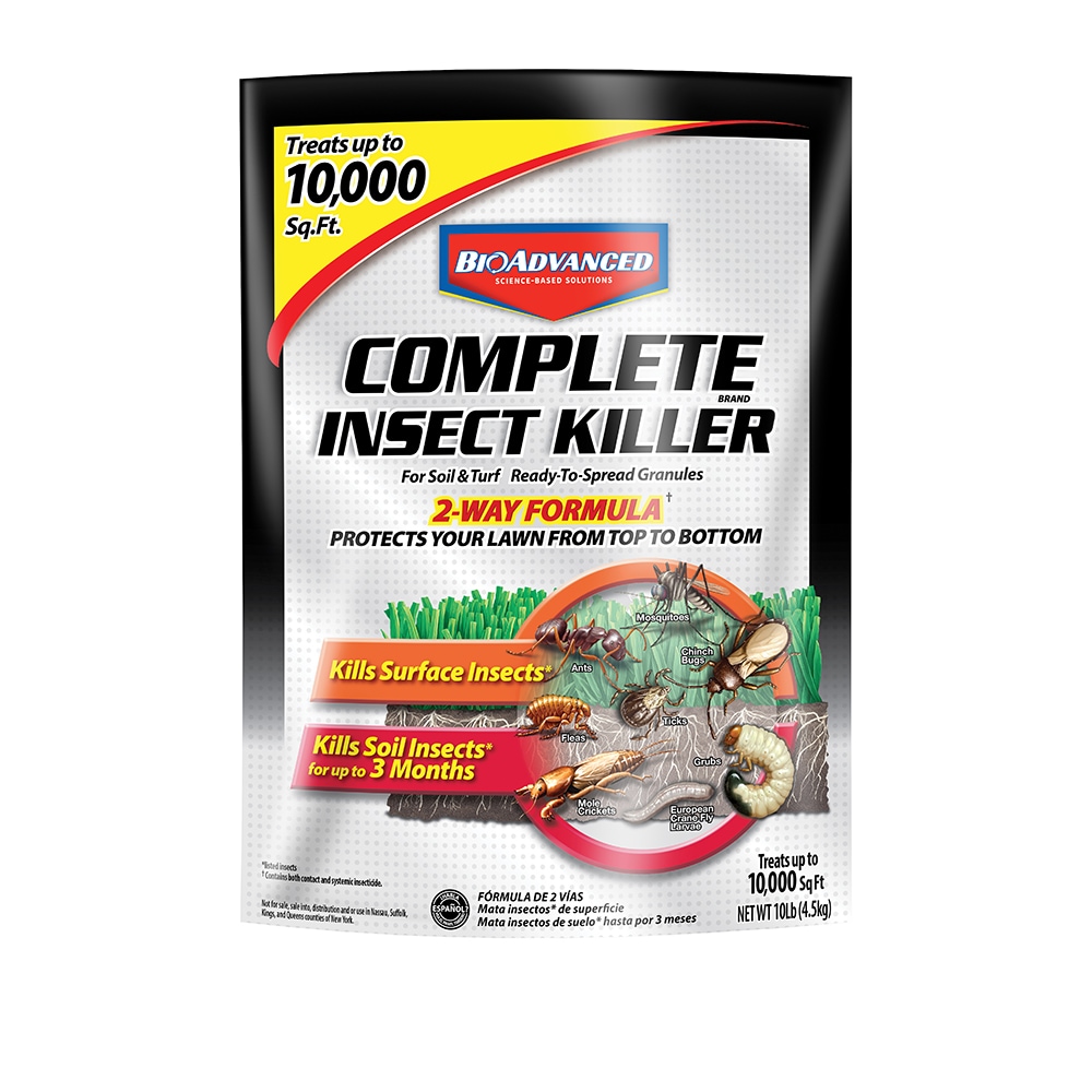 BioAdvanced 10-lb Complete Insect Killer in the Pesticides department at