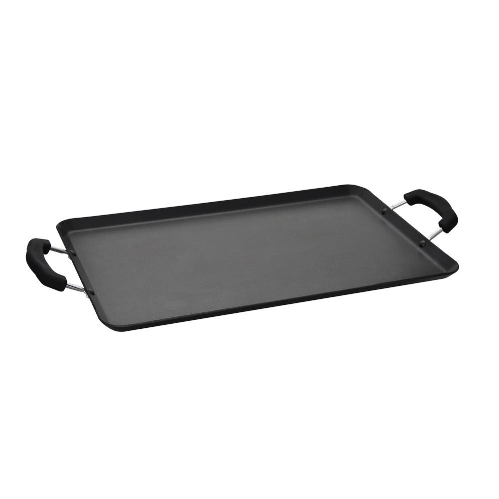 Double Backsplash Griddle, Cast Aluminum Cookware