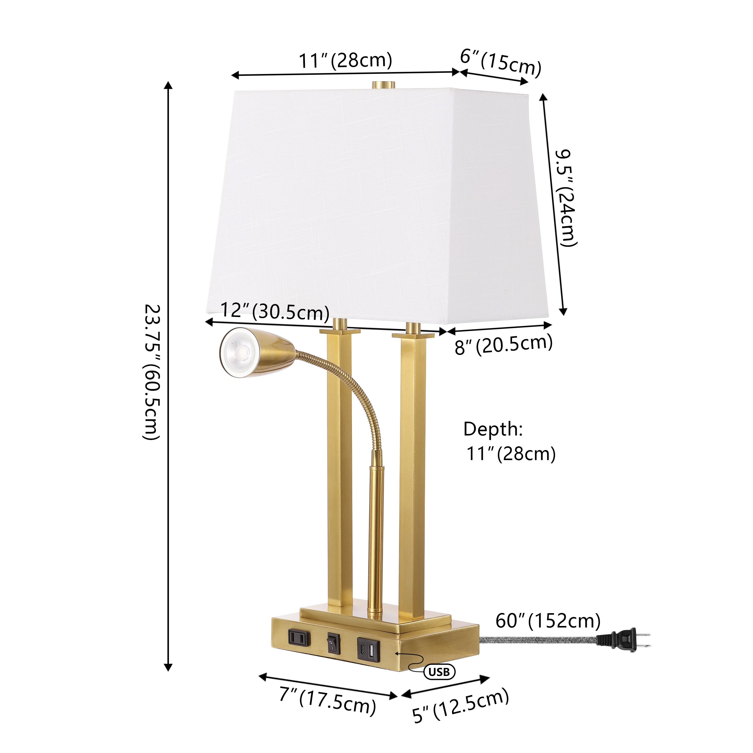 JONATHAN  Y JYL1144B Table-Lamps - View #4