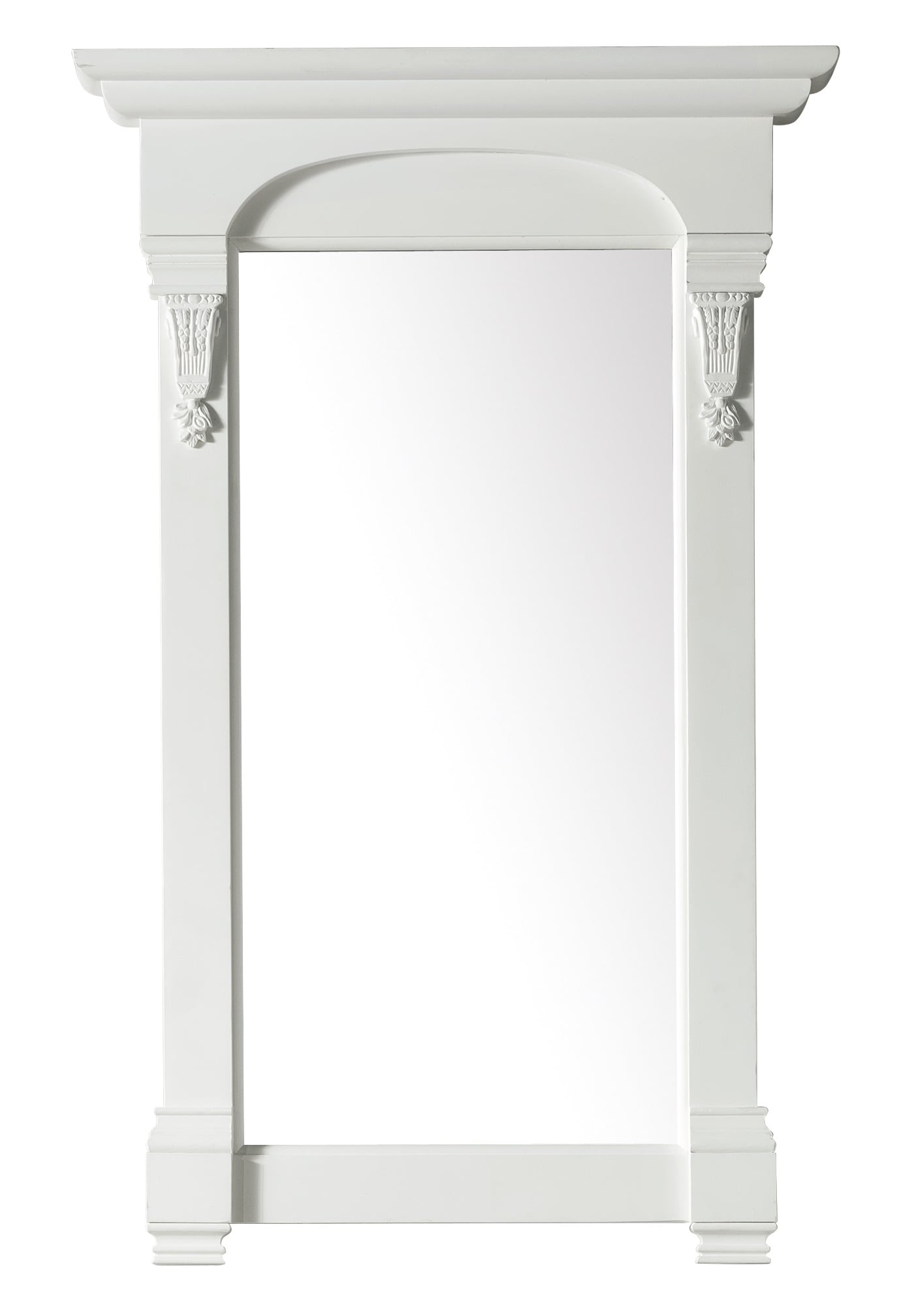 James Martin Vanities 147-M26-BW Brookfield 26.0-Inches x 41.3-Inches Framed Rectangle Bathroom Vanity Mirror ( Bright white )