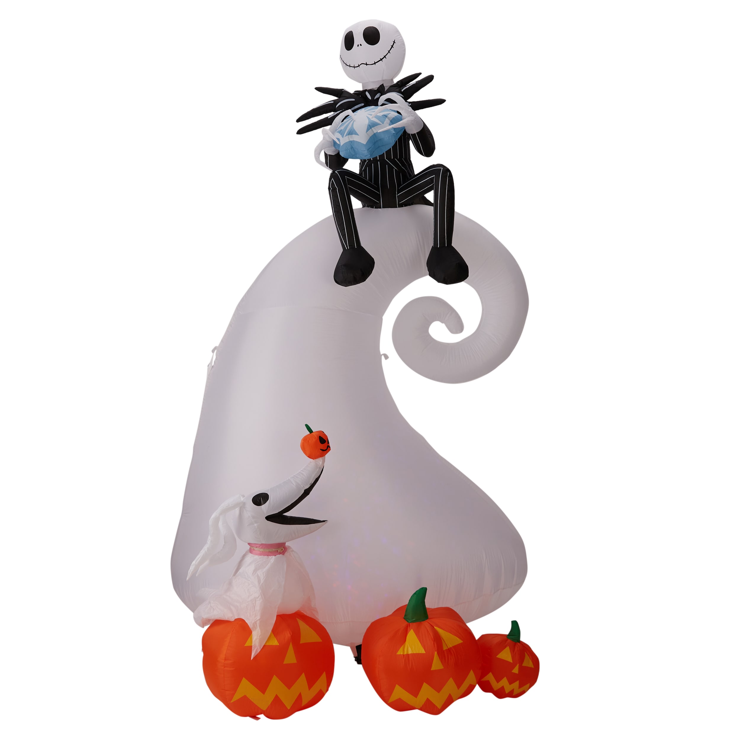 Disney 9-ft Lighted The Nightmare Before Christmas Jack Skellington  Inflatable in the Outdoor Halloween Decorations & Inflatables department at