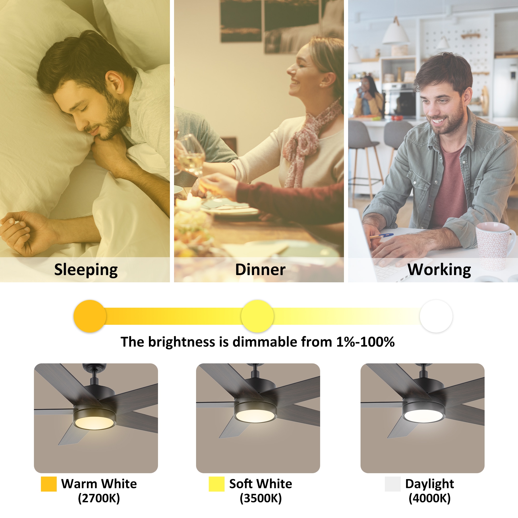 CARRO USA LCFR525E5-L11-BG-1 Ceiling-Fans - View #6
