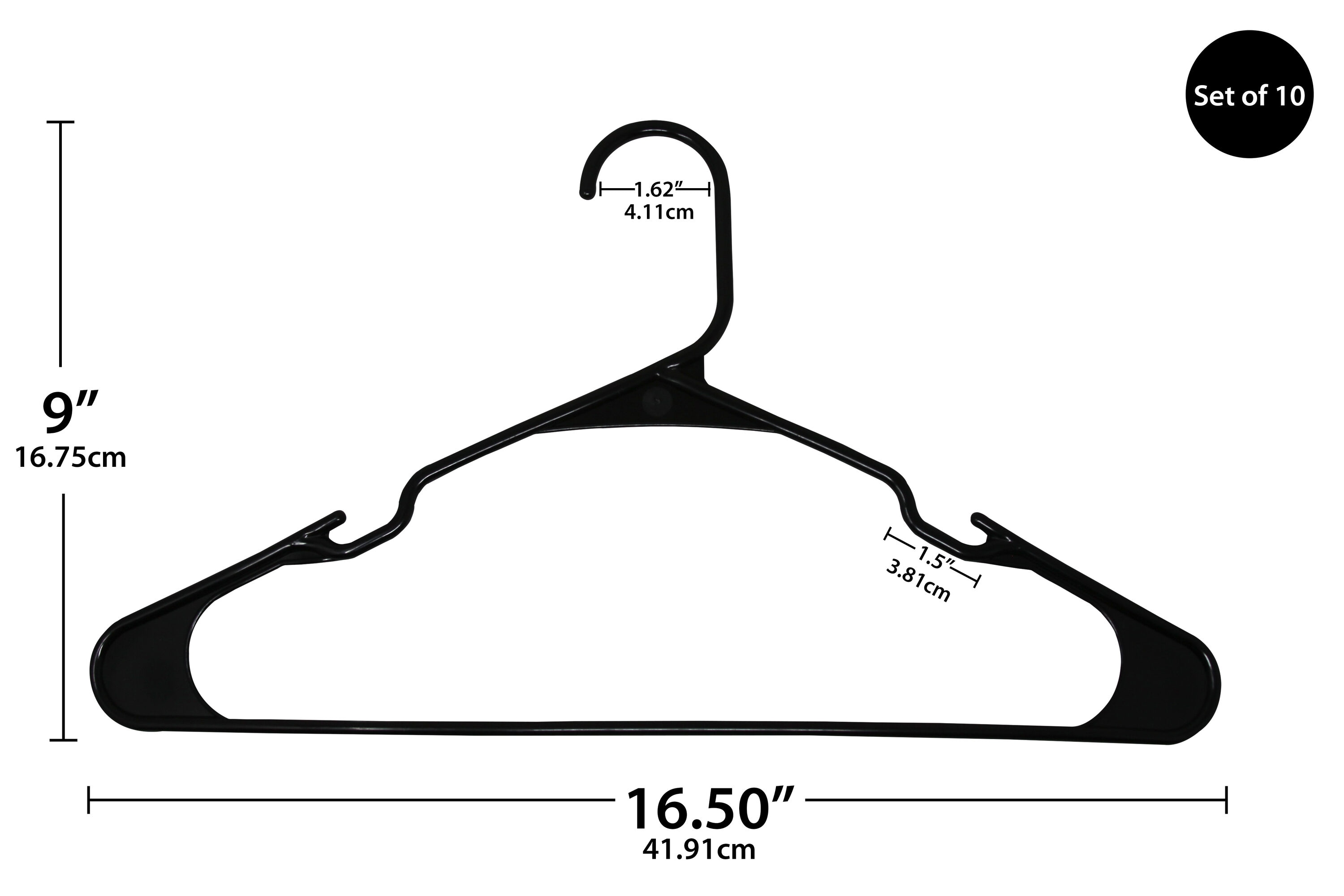 Lowe's Essentials C87062-NHWL hangers - View #3
