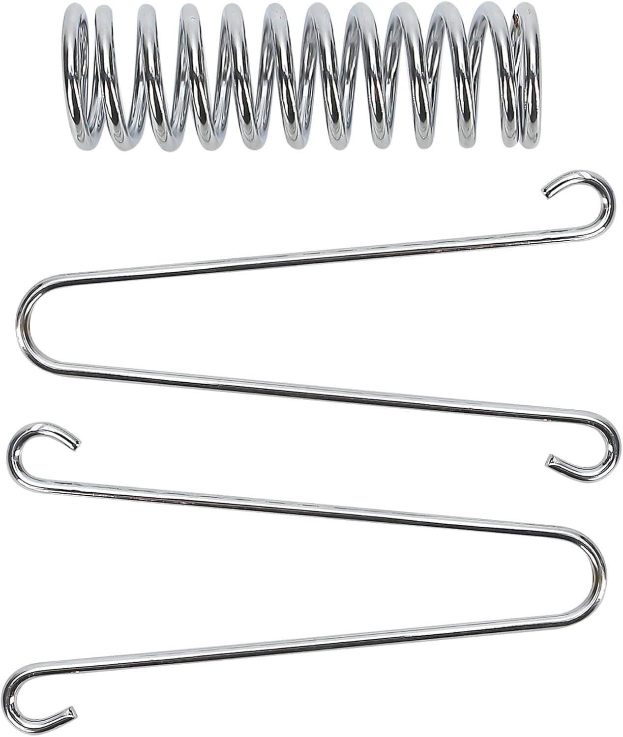 Etokfoks 4Pcs Tent Spring Buckle Heavy Duty Stainless Steel Awning Rope Tensioner for Tarps Tents Wire Racks #LETUSQNE6