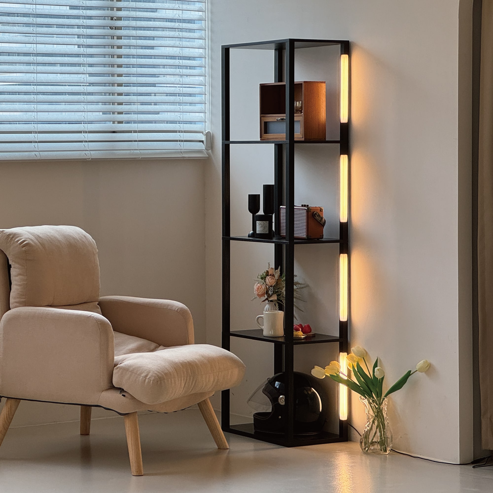 FENLO FEN-102-CCT-BK floorlamps - View #3