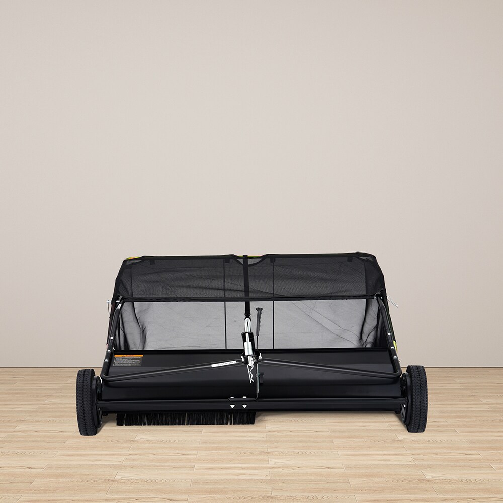 Homsee WIAWG 48 Inch Lawn Sweeper with Rust Resistant Powder Coat 10 ...