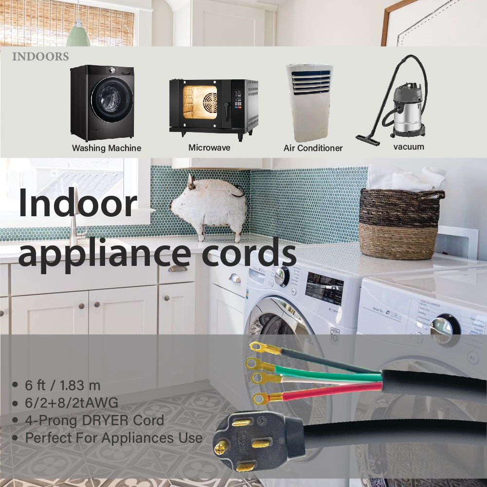 Utilitech 0121 Appliance-Power-Cords - View #7