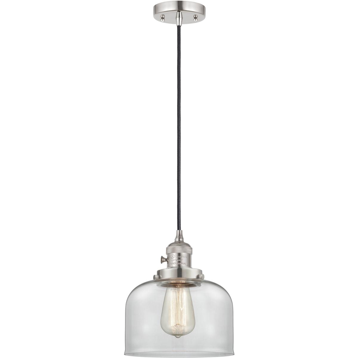 Innovations Lighting 2344366 201CSW-PN-G72-LED Franklin Restoration Bell Mini Pendant