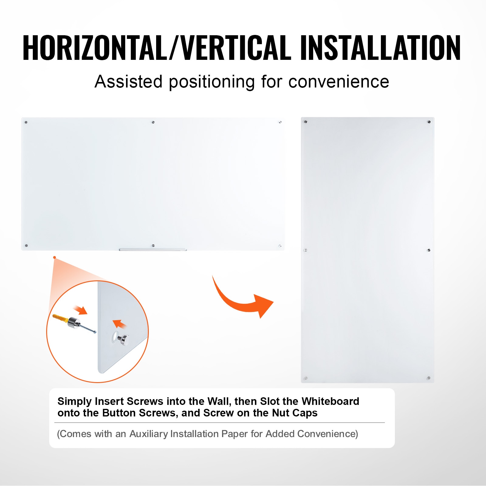 VEVOR SCCXGCBLBGHB05667V0 Dry-Erase-Bulletin-Boards - View #5
