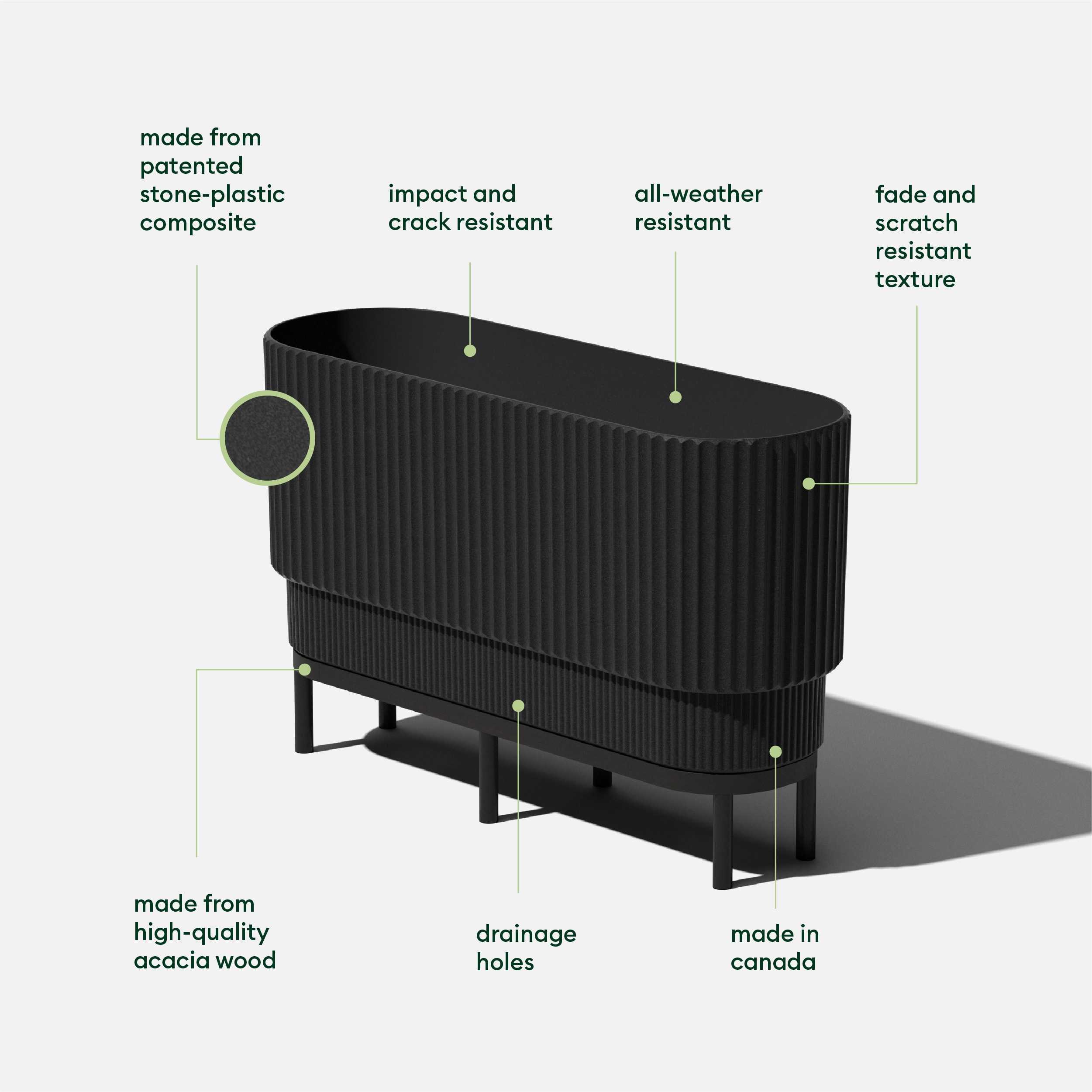 Veradek DMSTV30BBL-2PK Planter-Window-Box - View #2
