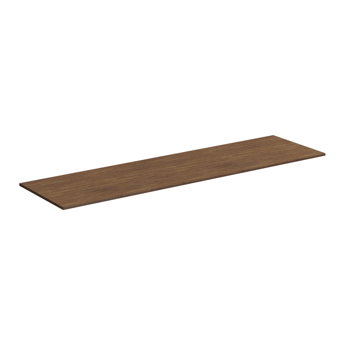 Whalen CLICK-IT LWSCLICK-68LW Sherwood Hills Cabinet End Panel 90-in W x 0.75-in H x 25-in D Walnut Stained (Refrigerator End Panel)