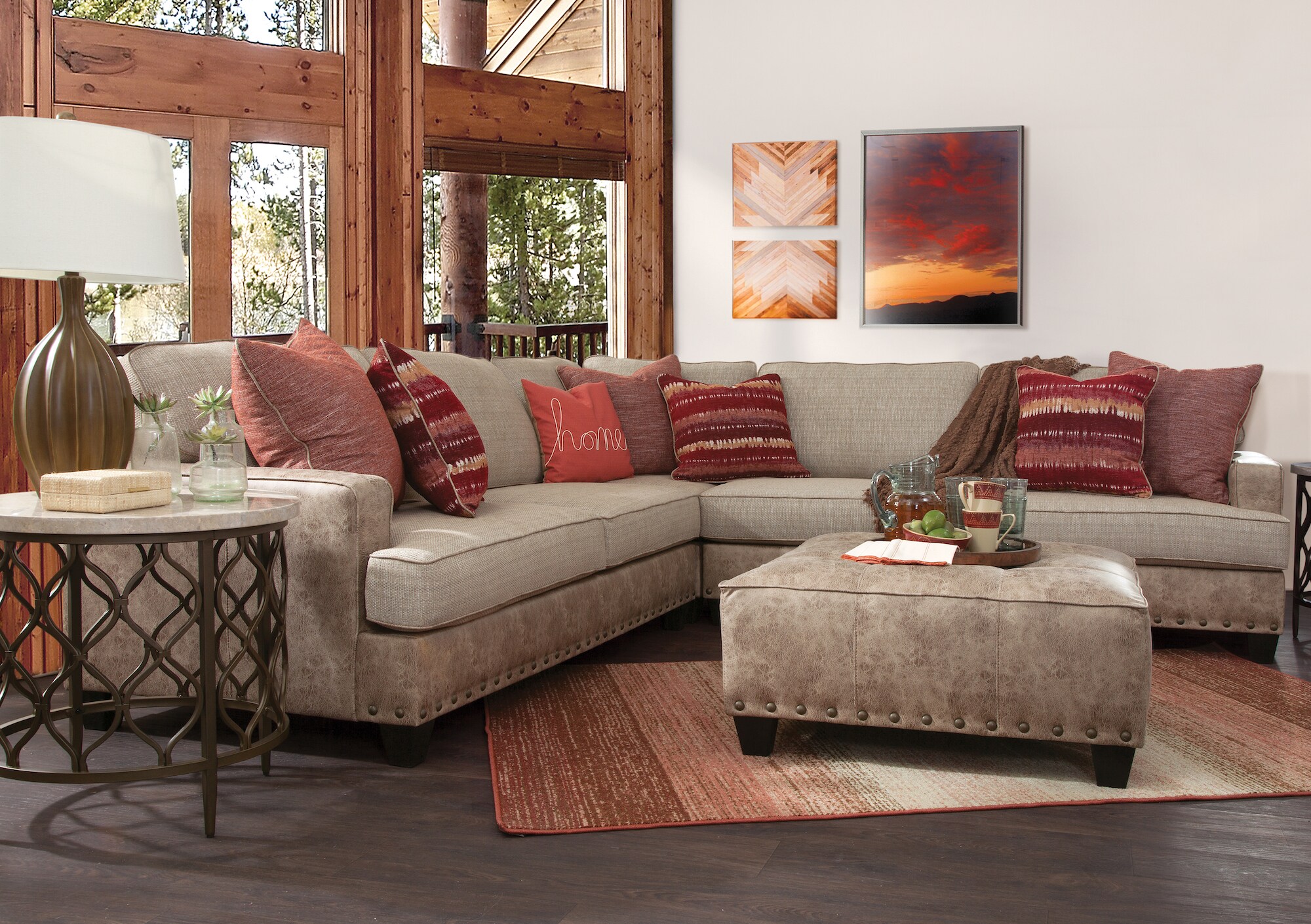 A Furniture Classics 8-08CT-A76V8 Indoor-Ottomans - View #7