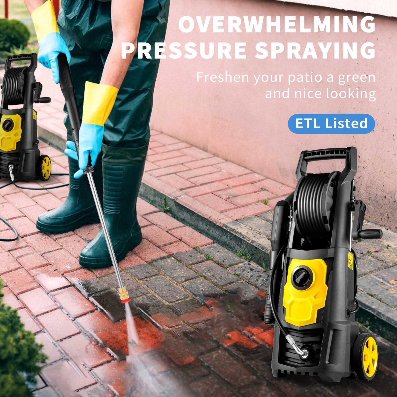 Mecale VOL-N85OXZ Gas-Pressurewashers - View #3