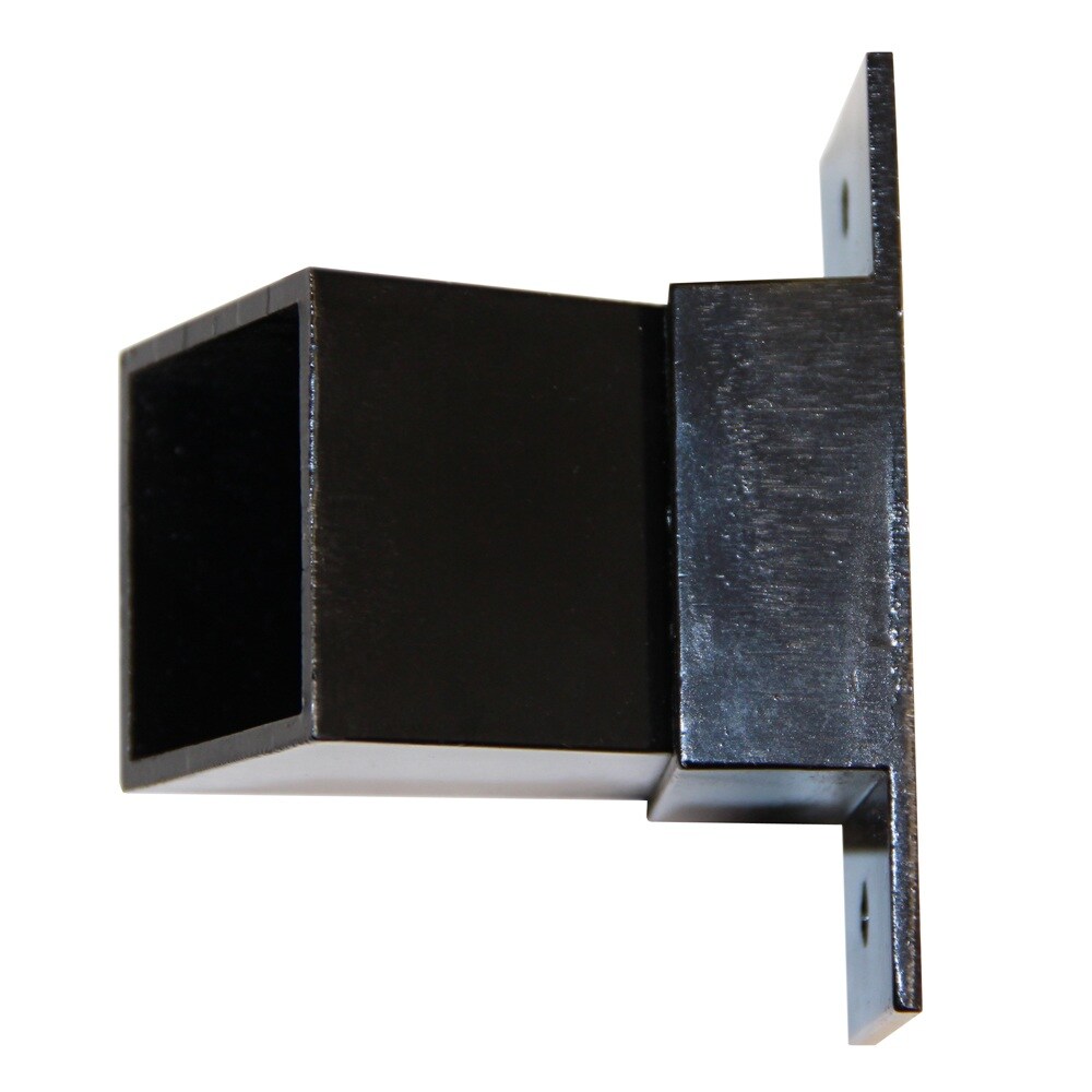 Ironcraft 3-Pack Black/Powder-coated Metal Fence Swivel Bracket Metal Fence 