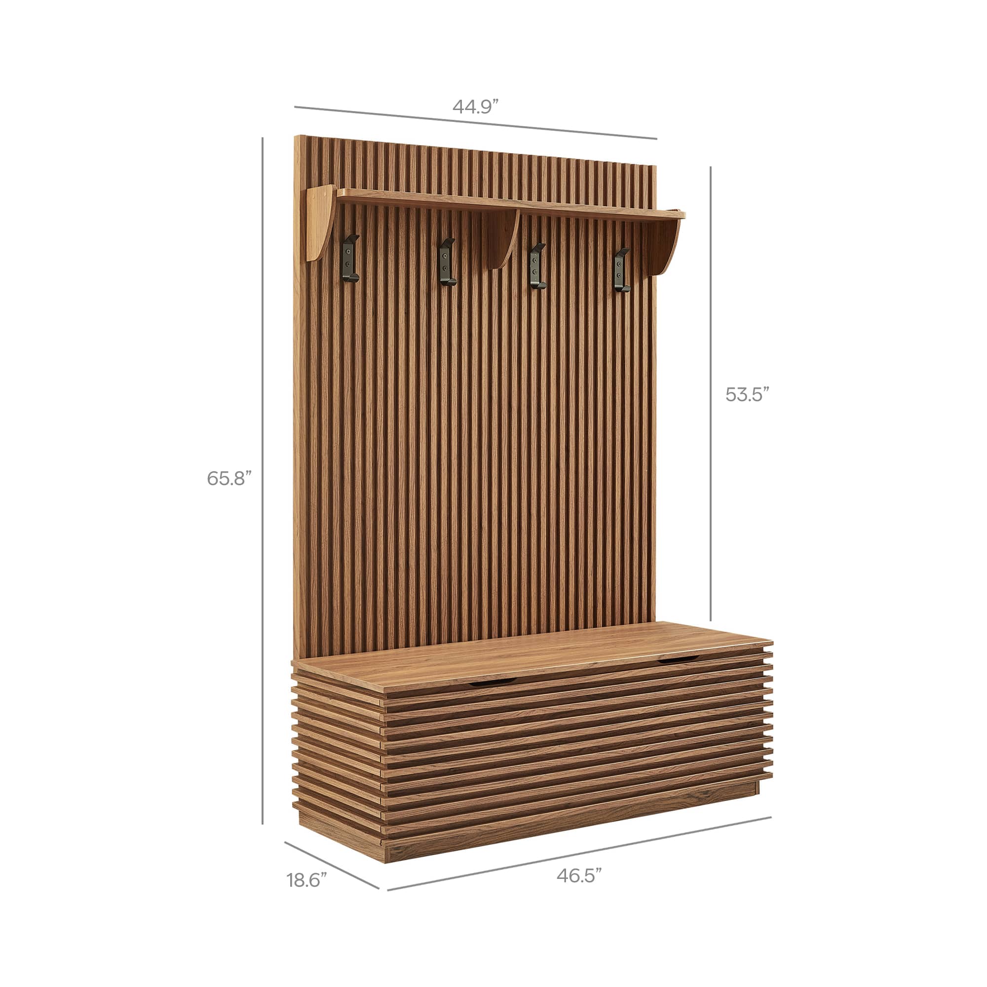 Modway EEI-7473-WAL Coatrack-Stands-Pedestals - View #3