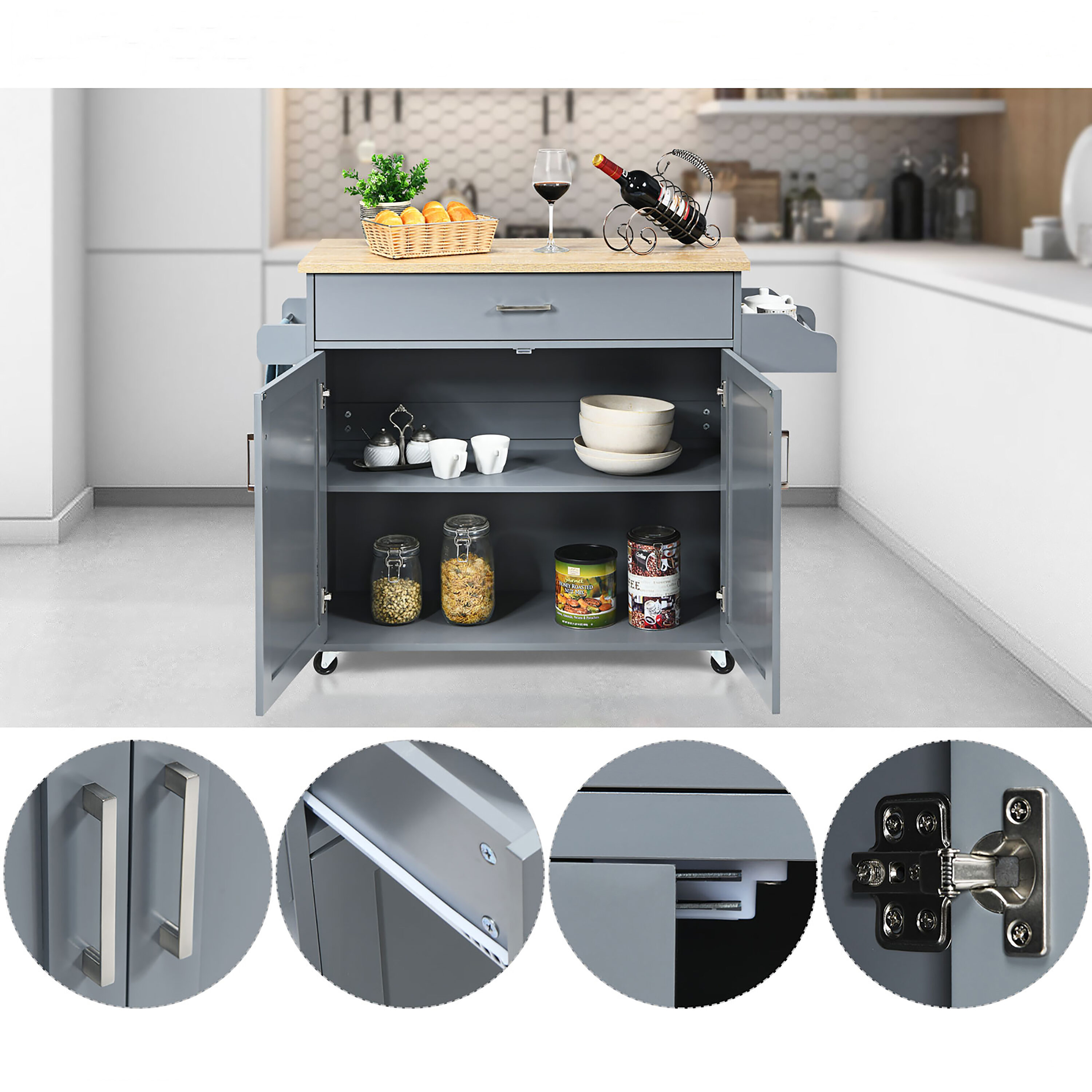 Goplus LWS00277 Kitchen-Furniture - View #3
