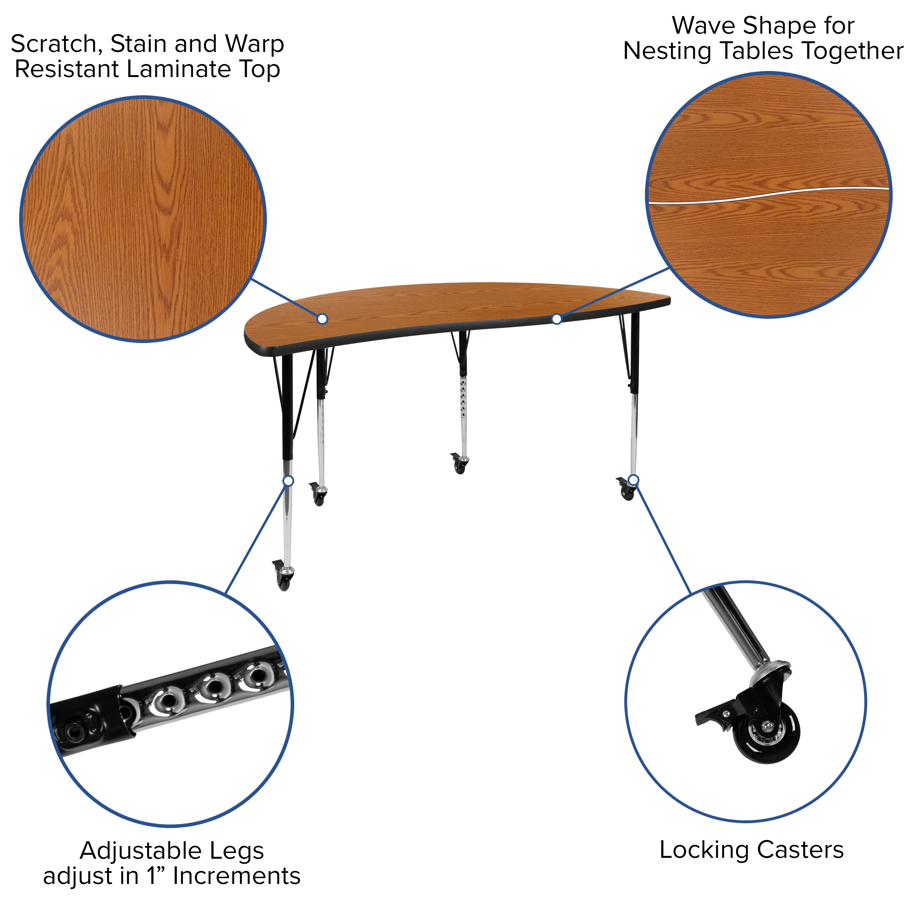 Flash Furniture 889142934011 Kids-Play-Tables - View #3